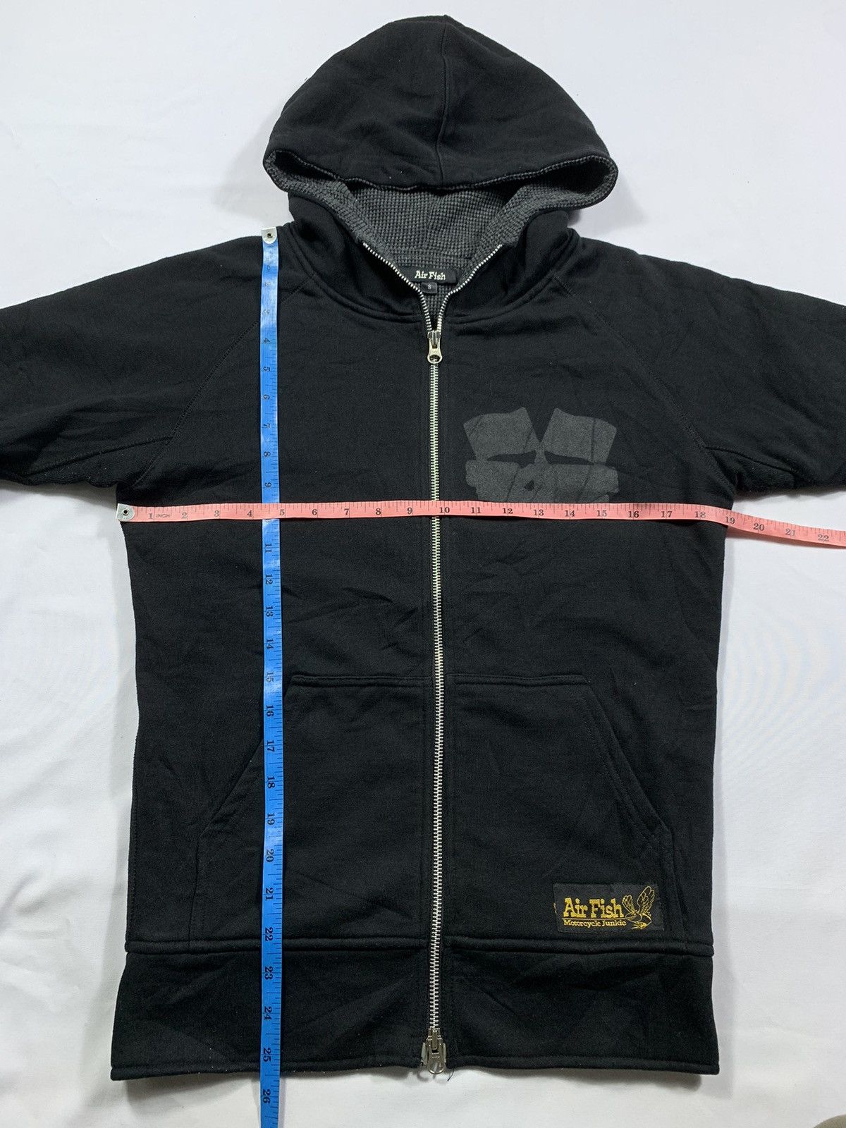 20471120 Air Fish Motorcycle Junkie zip hoodie ifsix style Size US S / EU 44-46 / 1 - 10 Thumbnail