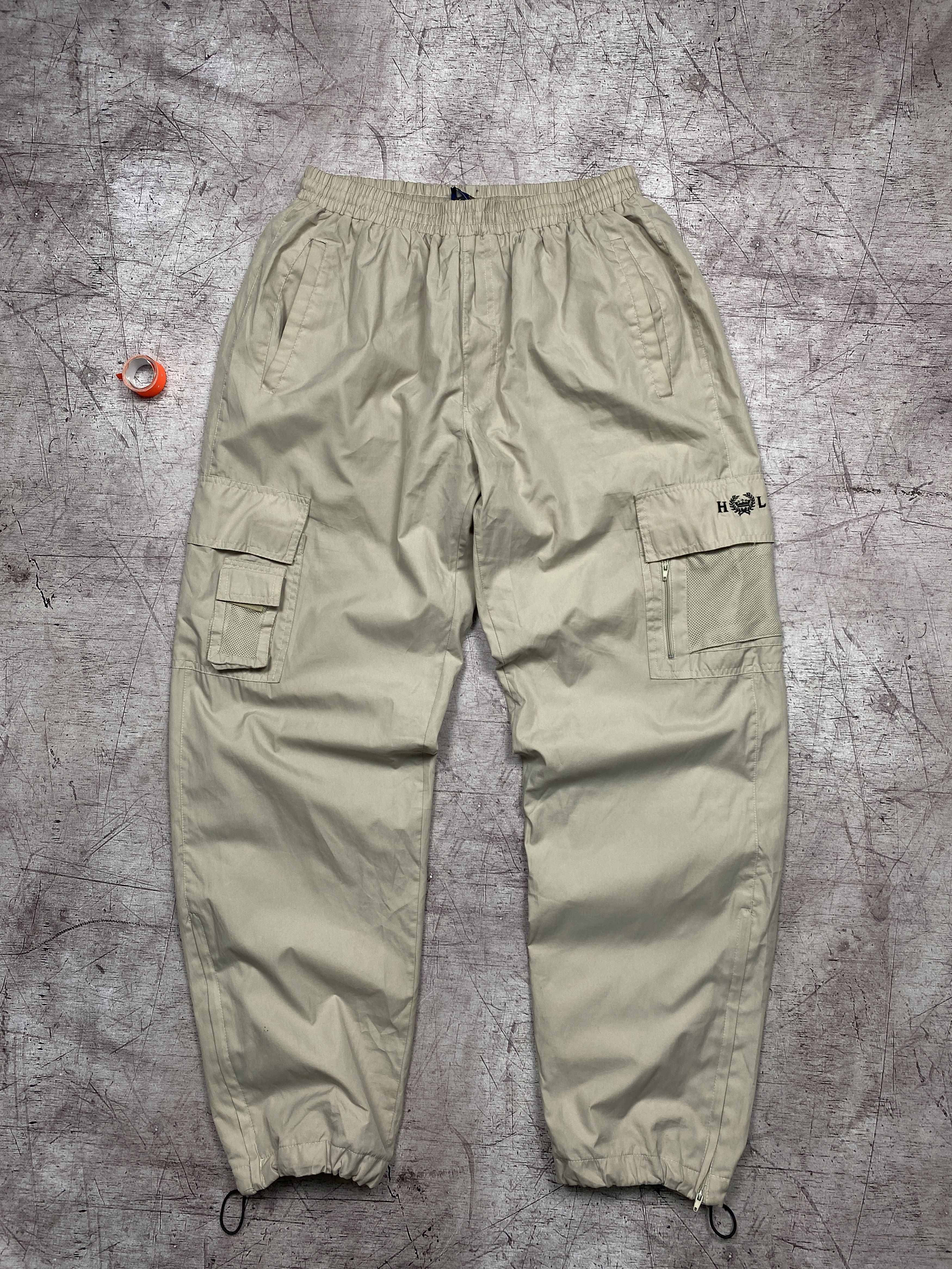 Henri Lloyd × Vintage Henri Lloyd vintage nylon cargo track pants y2k Size US 32 / EU 48 - 1 Thumbnail