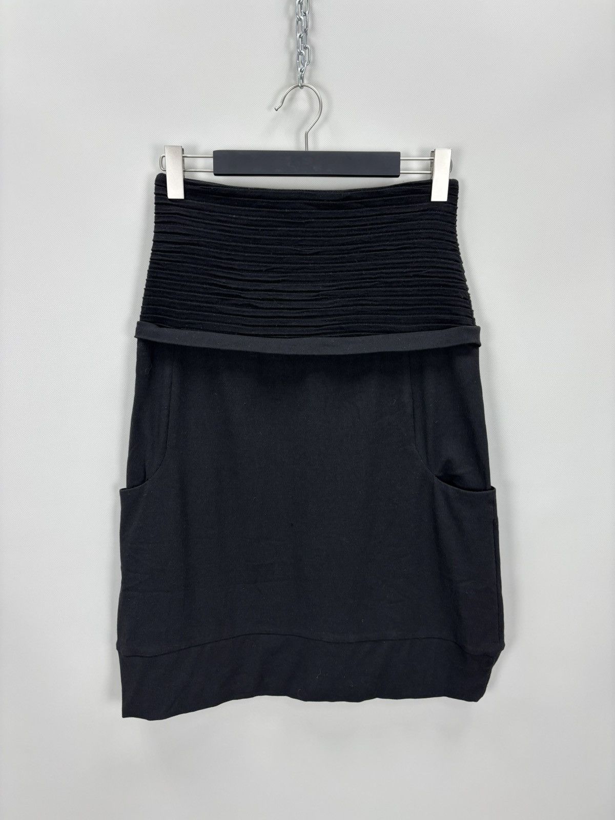 Sarah Pacini Womens skirt Sarah Pacini Size 1 Color Black Size 25" / US 0 / IT 36 - 4 Thumbnail