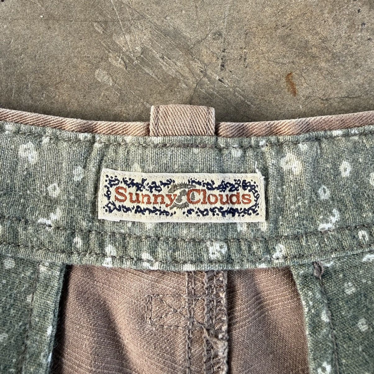 Japanese Brand Vintage Sunny Clouds Faded Brown Cargo Pants W31 Size US 31 - 9 Thumbnail