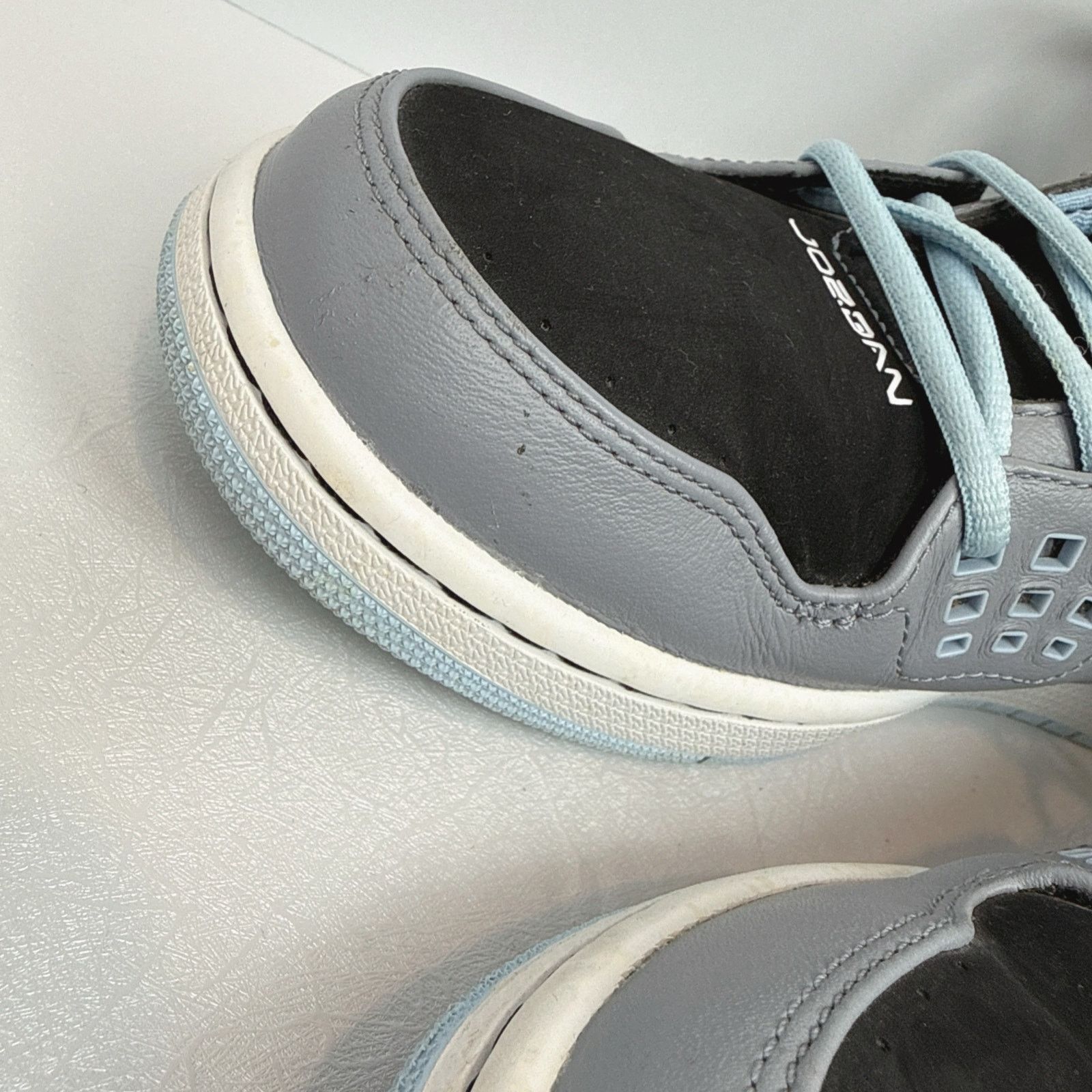Nike Jordan 1 Flight 'Grey Black' (Style: 372704-035) | 12 Size US 12 / EU 45 - 3 Thumbnail