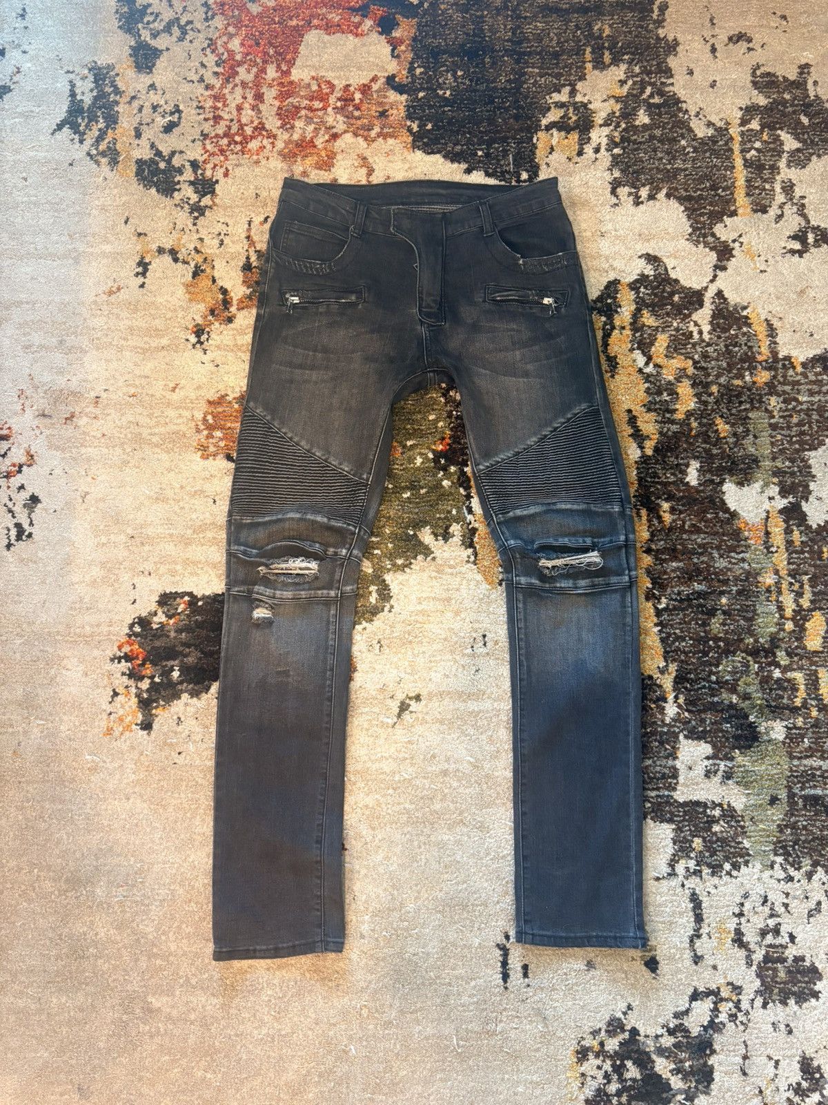 Balmain Balmain Bikers Size US 32 / EU 48 - 1 Thumbnail