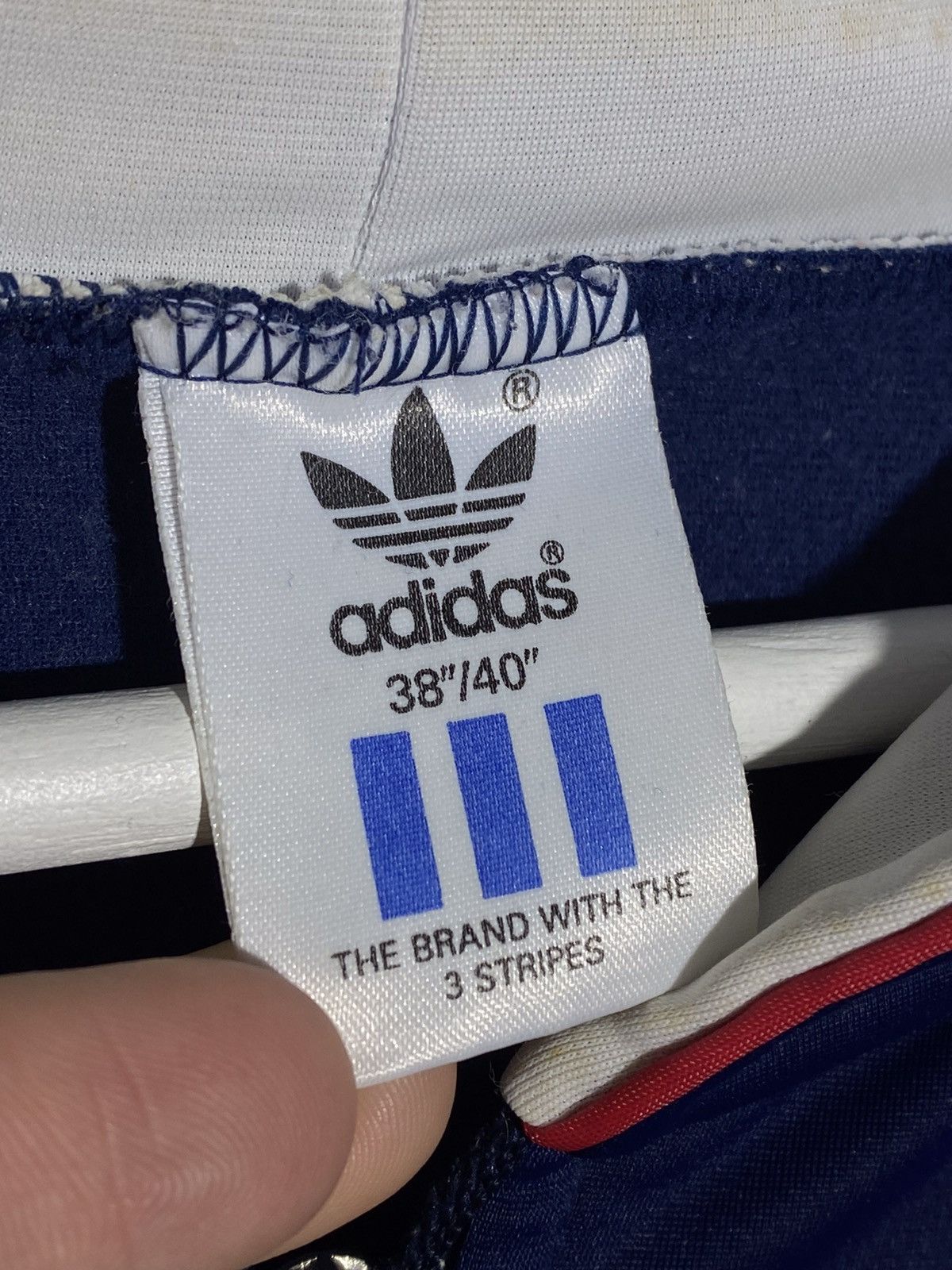 Adidas 🔥 ADIDAS VINTAGE UK WINDBREAKER 80S TRACK TREFOIL VIBES Size US S / EU 44-46 / 1 - 8 Thumbnail