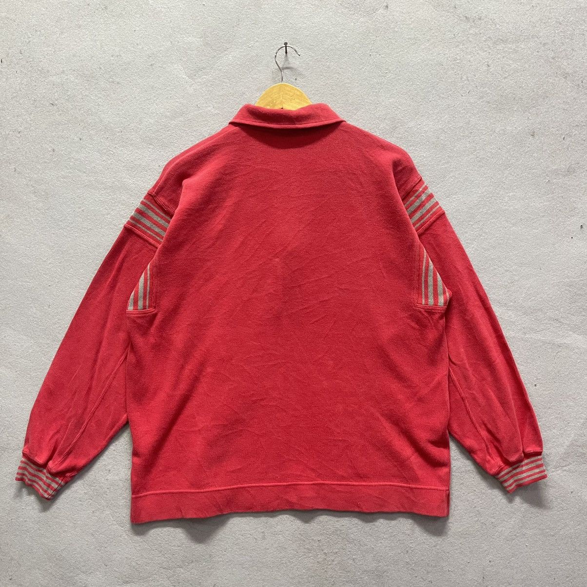 Vans 90s Vans Embroidered Logo Quarter Zip Sweatshirt Size US L / EU 52-54 / 3 - 6 Thumbnail