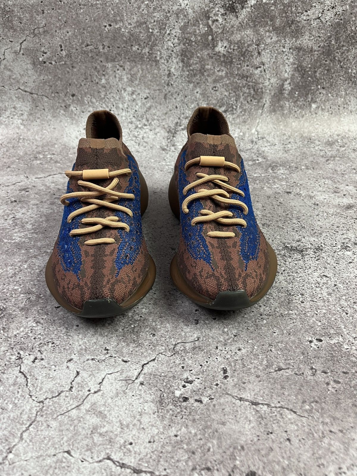 Adidas × Kanye West Adidas Yeezy Boost 380 Azure Blue Oat Brown Blue Sneakers Size US 6 / IT 36 - 3 Thumbnail
