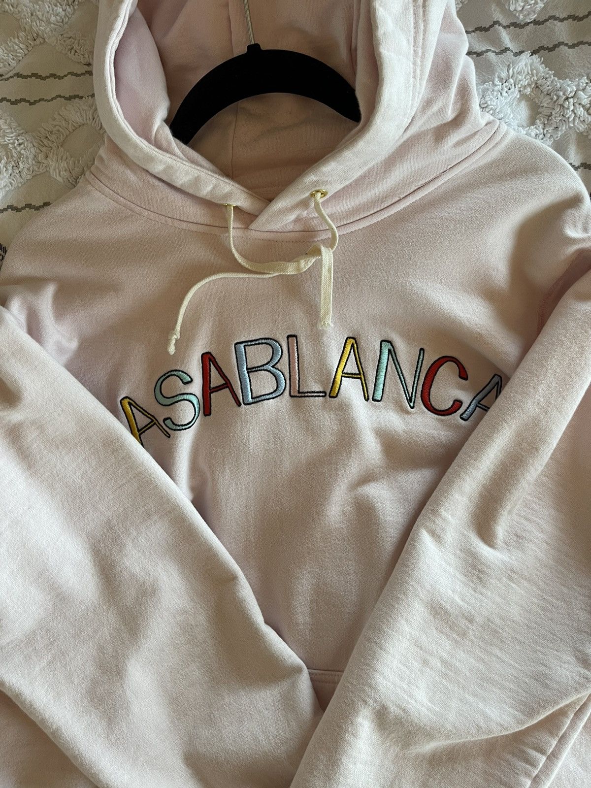 Casablanca Light Pink Casa Hoodie Size US XL / EU 56 / 4 - 4 Thumbnail