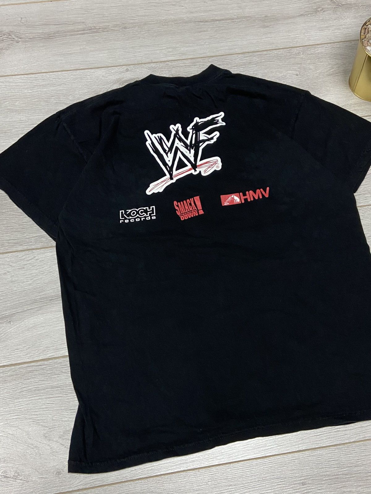 WWE The Rock pie the music vol 5 vintage Gildan t-shirt Size US XL / EU 56 / 4 - 7 Thumbnail