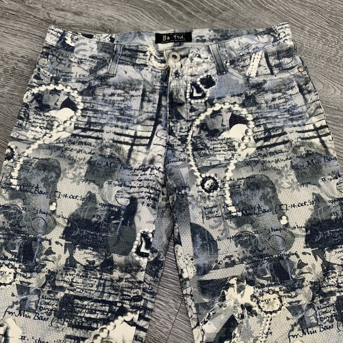 20471120 🇯🇵Ba-tsu Printed Punk Style Pant🇯🇵 Size US 26 / EU 42 - 2 Thumbnail