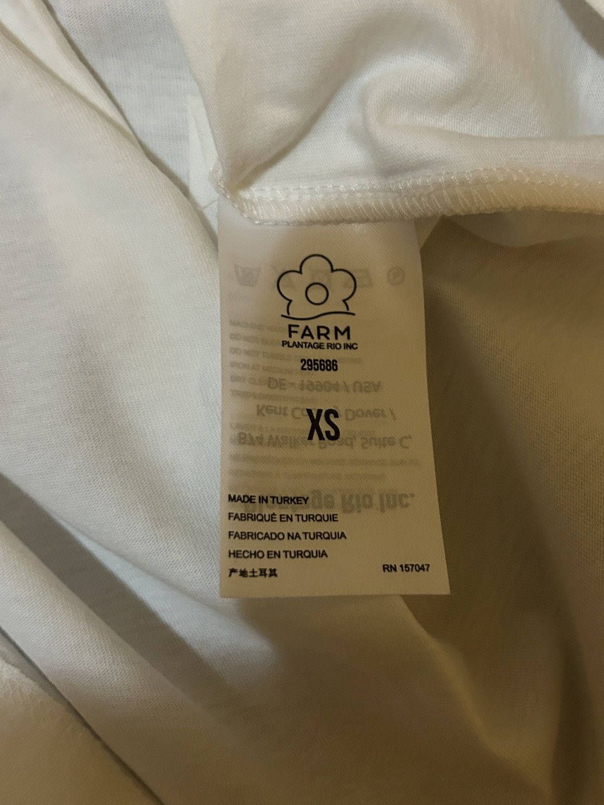Farm Rio FARM RIO Printed cotton-jersey T-shirt size XS Size XS / US 0-2 / IT 36-38 - 4 Thumbnail