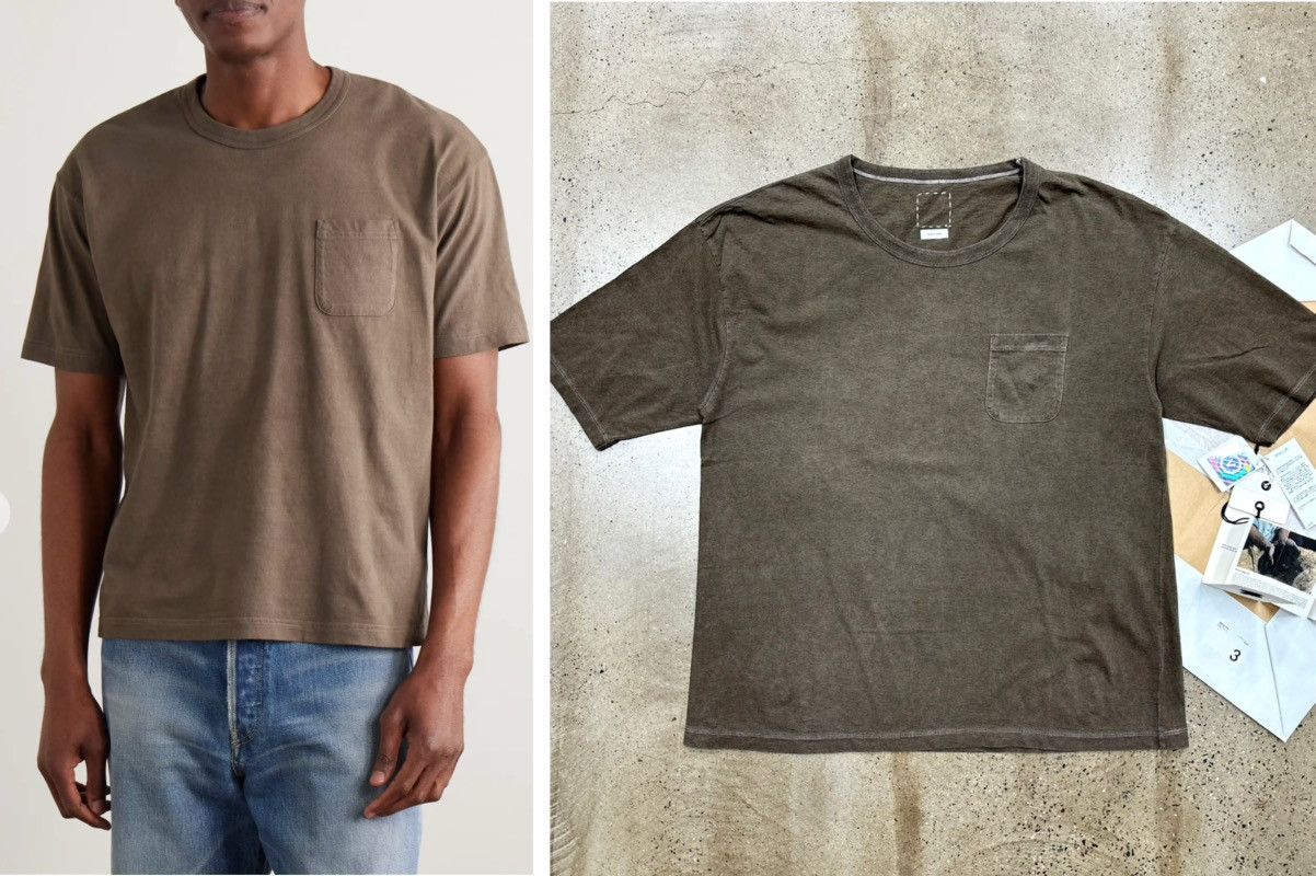 Visvim Visvim Jumbo Tee S/S N.D. Mud Size US L / EU 52-54 / 3 - 1 Thumbnail