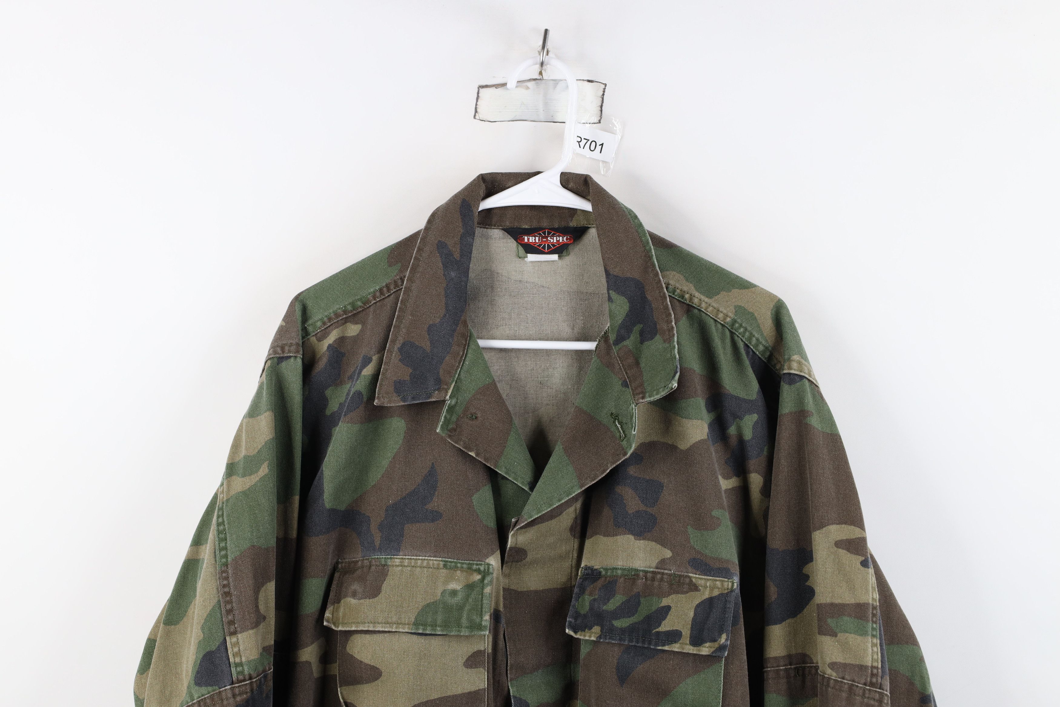Vintage Vintage 90s Streetwear Military Camouflage Field Jacket Size US L / EU 52-54 / 3 - 2 Thumbnail