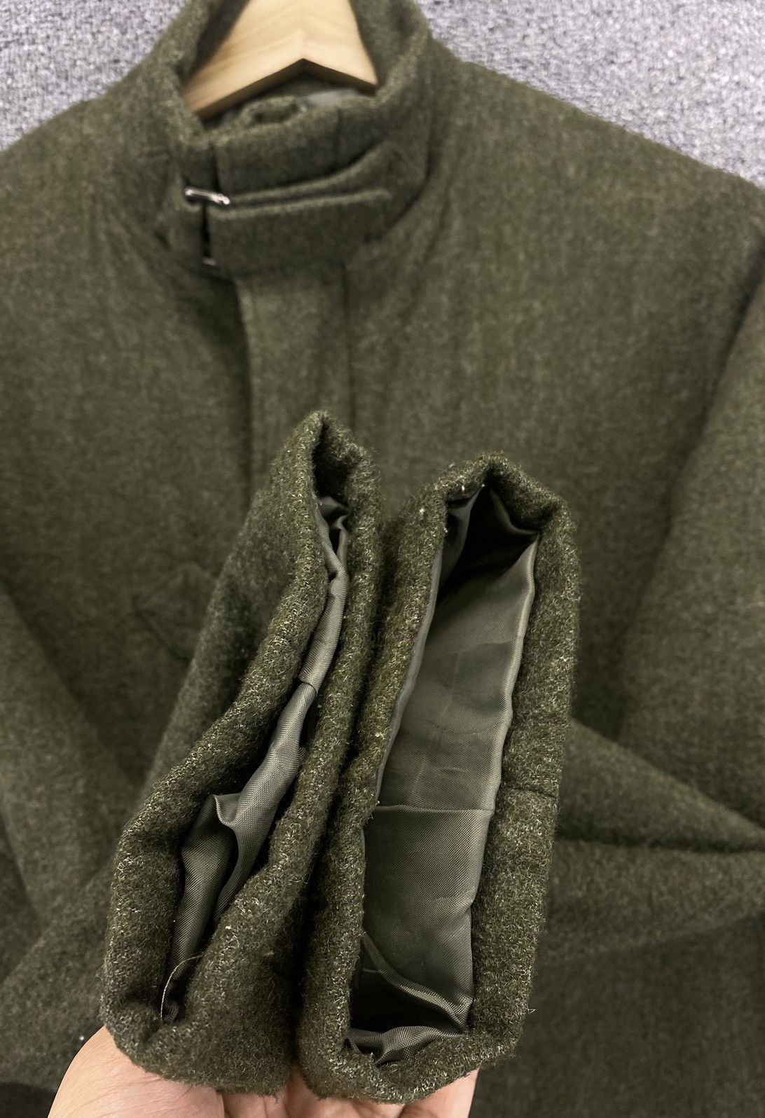 Japanese Brand Vintage Spirit Passion Belief SPB Strap Wool Jacket Size M / US 6-8 / IT 42-44 - 13 Thumbnail