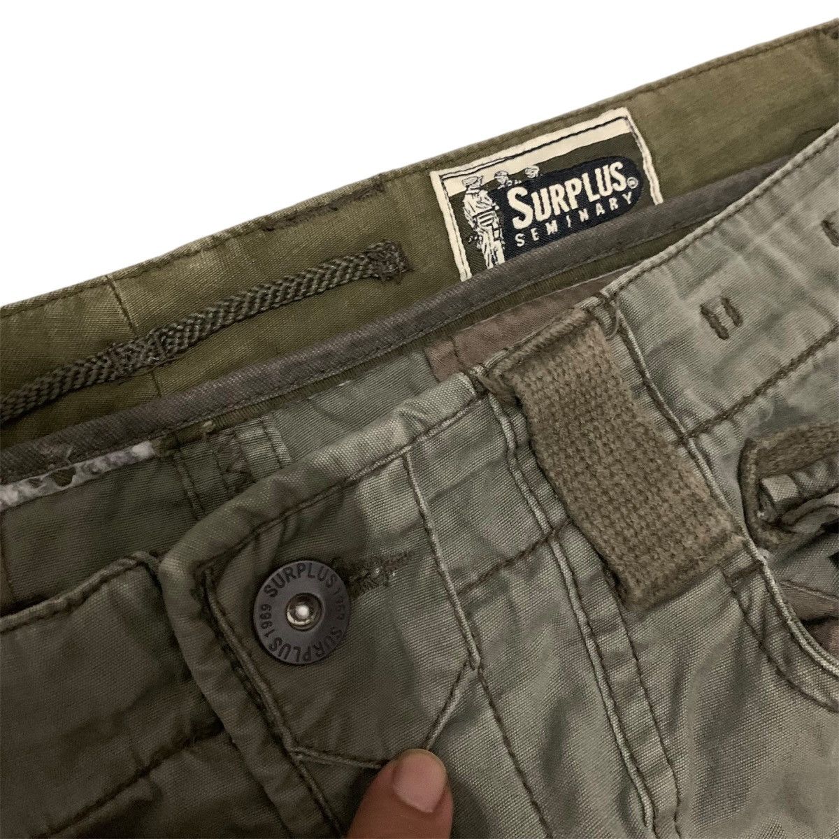 Japanese Brand × Vintage Vintage military cargo pants surplus japan Size US 33 - 7 Thumbnail