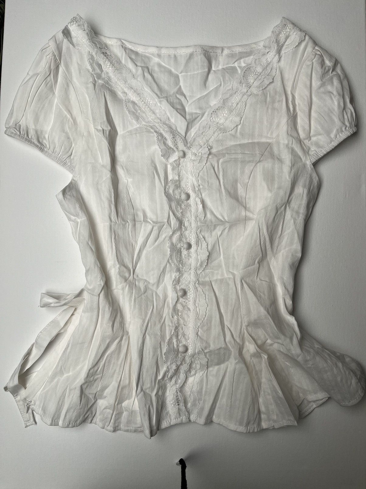 Other White lace blouse Size S / US 4 / IT 40 - 1 Thumbnail