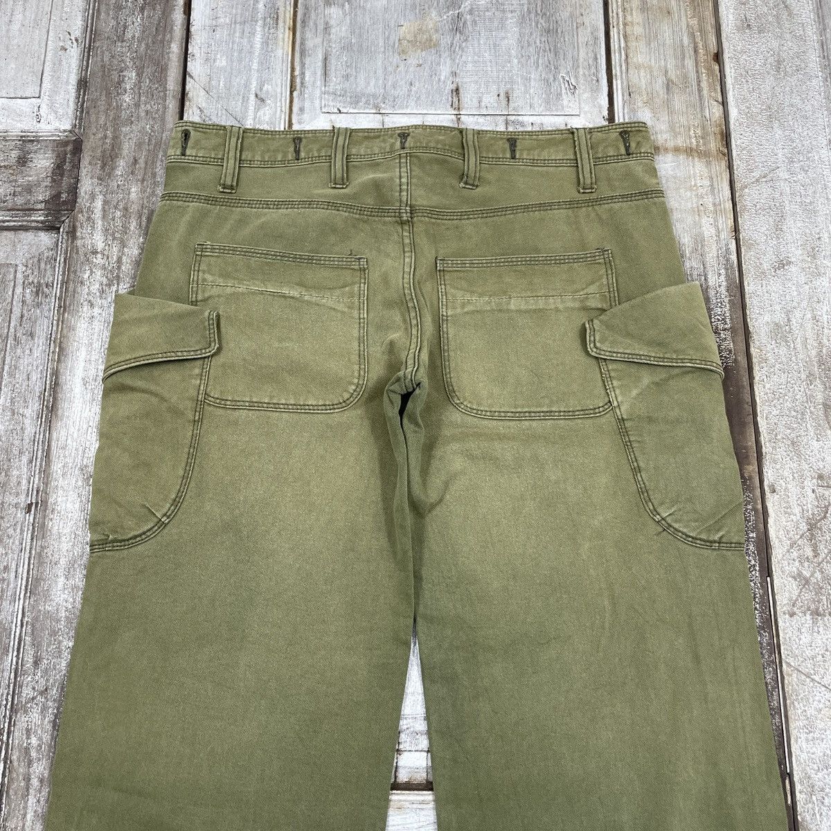 Japanese Brand × Vintage Vintage Japanese Brand Military Cargo Pant Size US 32 / EU 48 - 4 Thumbnail