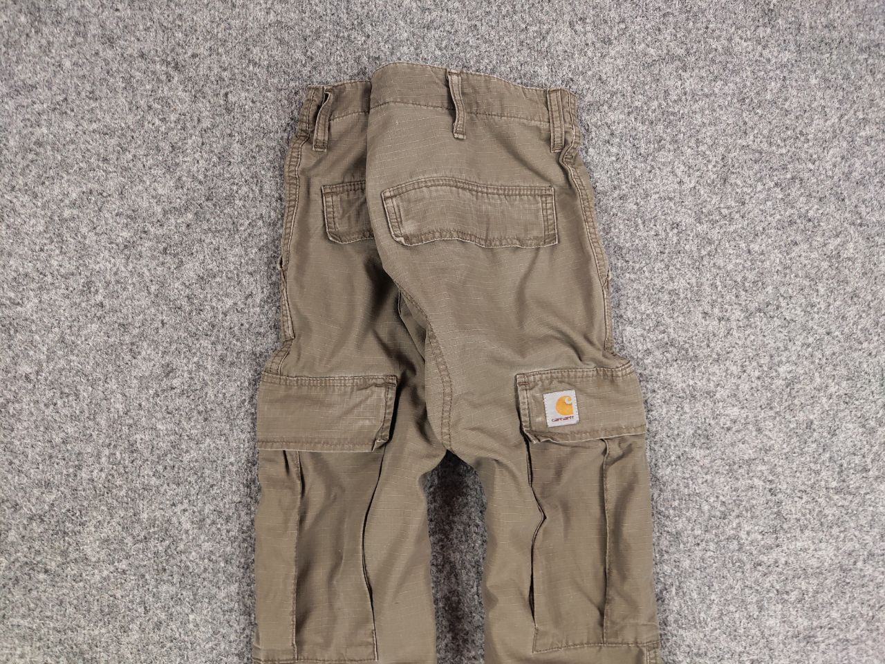 Carhartt Vintage 90's Carhartt Ripstop Faded Cargo Pants Travis Style Size US 32 / EU 48 - 2 Thumbnail