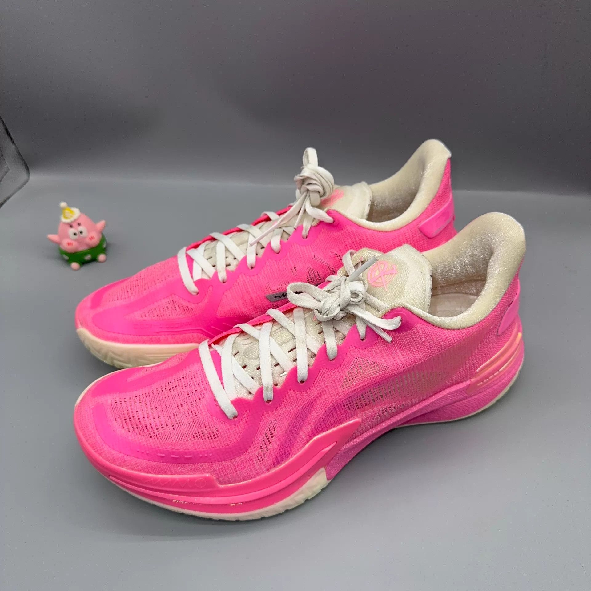 Li-Ning Li-Ning Gamma Carbon BENG Valentine's Pink 43.5 Size US 10 / EU 43 - 1 Thumbnail
