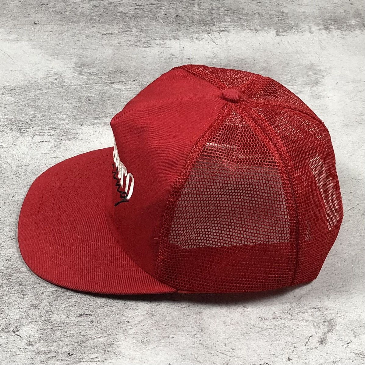 Marlboro 90s Rare Marlboro Racing Vintage Taiwan Trucker Cap Size ONE SIZE - 5 Thumbnail