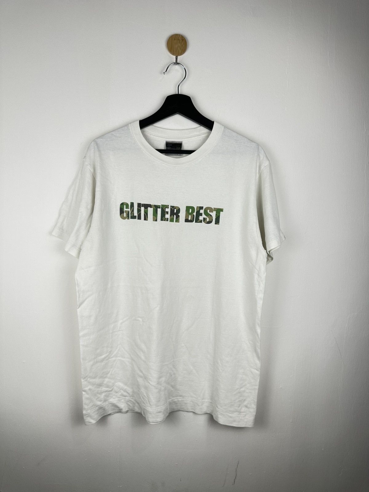 Bape Vintage 2000 Bape Glitter Best Camo Tee Size US L / EU 52-54 / 3 - 1 Thumbnail