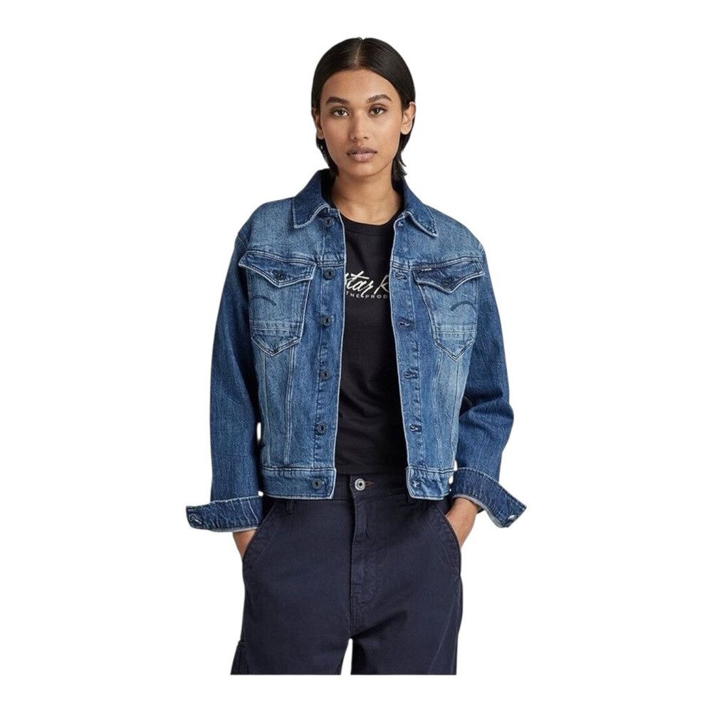 G-Star G-Star RAW Arc 3D Denim Jacket – Faded Santorini – NWT – S Size S / US 4 / IT 40 - 1 Thumbnail