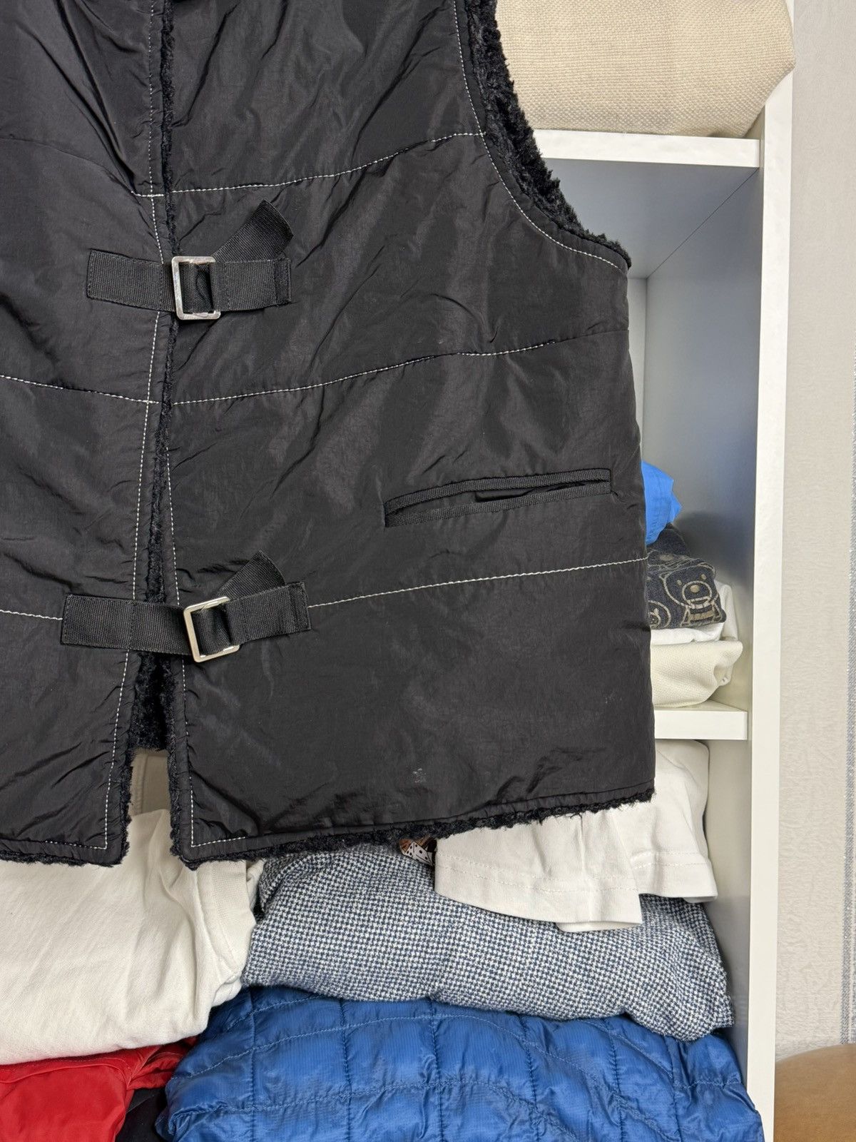 Iceberg Vintage 90s Iceberg Big logo nylon vest size M Size M / US 6-8 / IT 42-44 - 5 Thumbnail