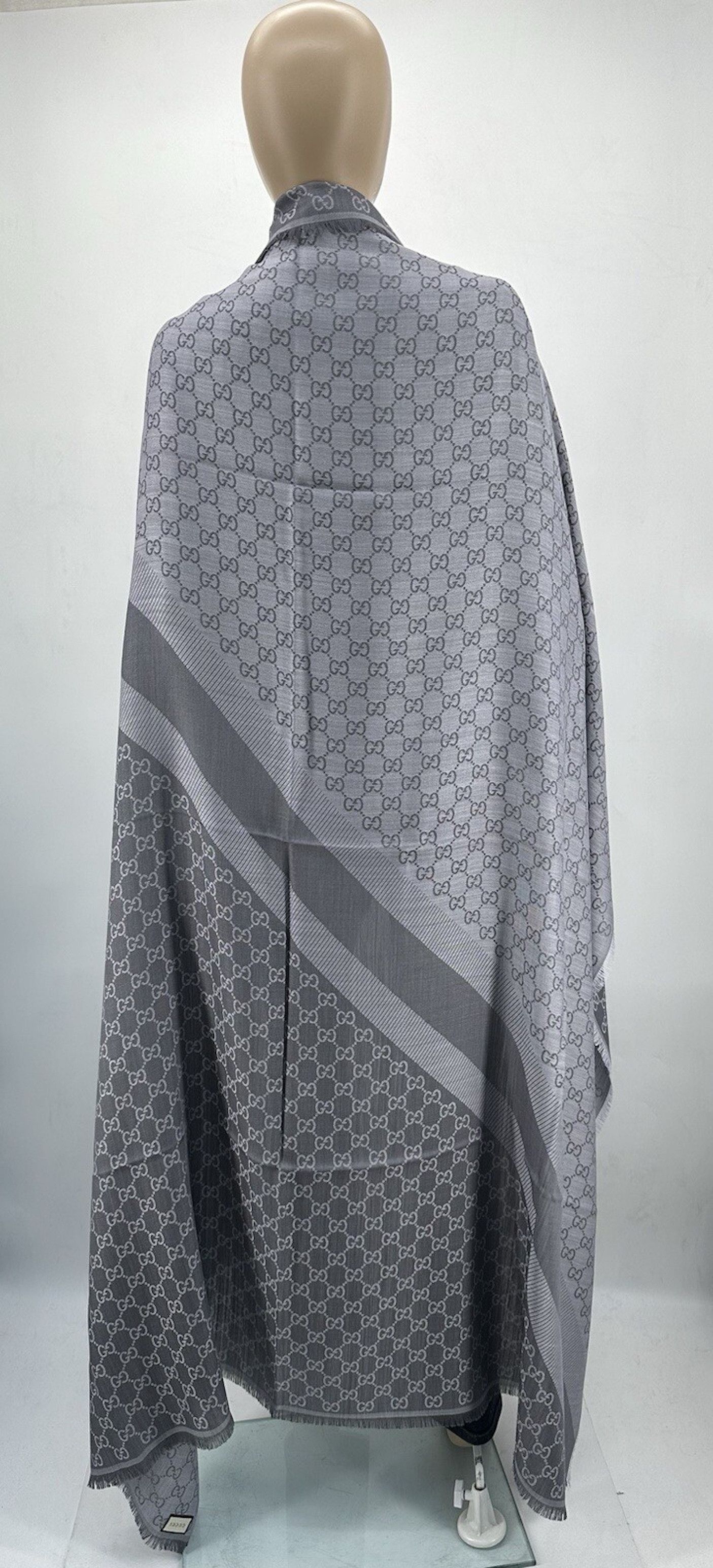 Gucci Size-140x140cm New Gucci Scarves Wool/Silk Size ONE SIZE - 6 Thumbnail