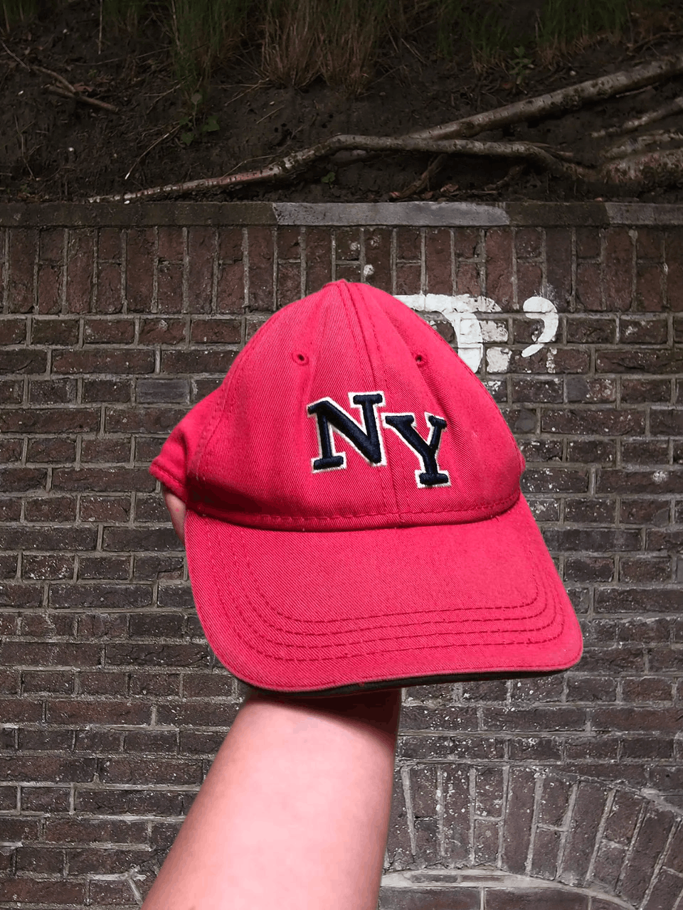 No Fear Hats Red vintage No Fear streetwear One size Kids Size ONE SIZE - 1 Thumbnail