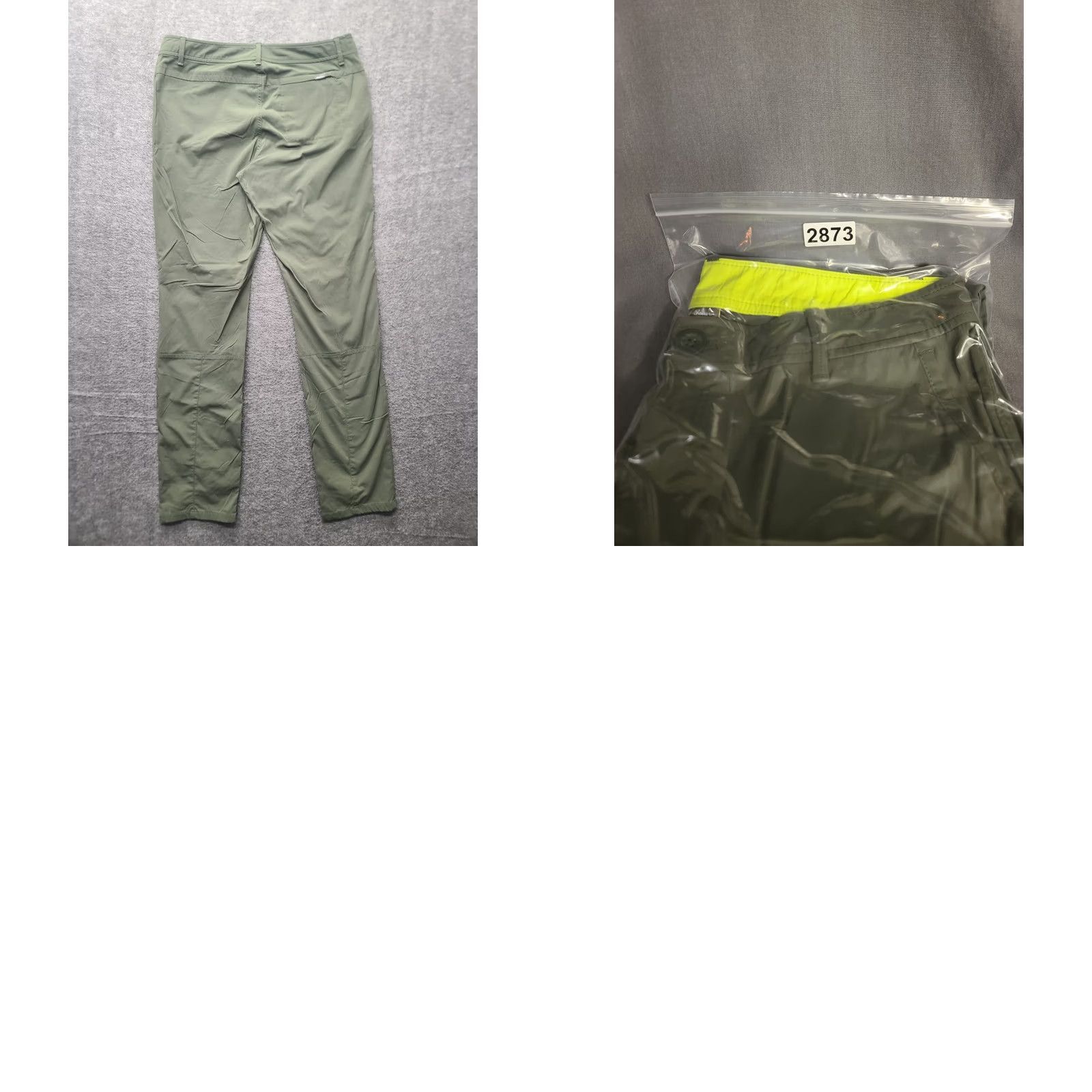 Eddie Bauer Eddie Bauer Travex Pants Womens 6x30 Regular Mid Rise Straight Leg Hiking Pants Green 30in Inseam Size 28" / US 6 / IT 42 - 9 Thumbnail