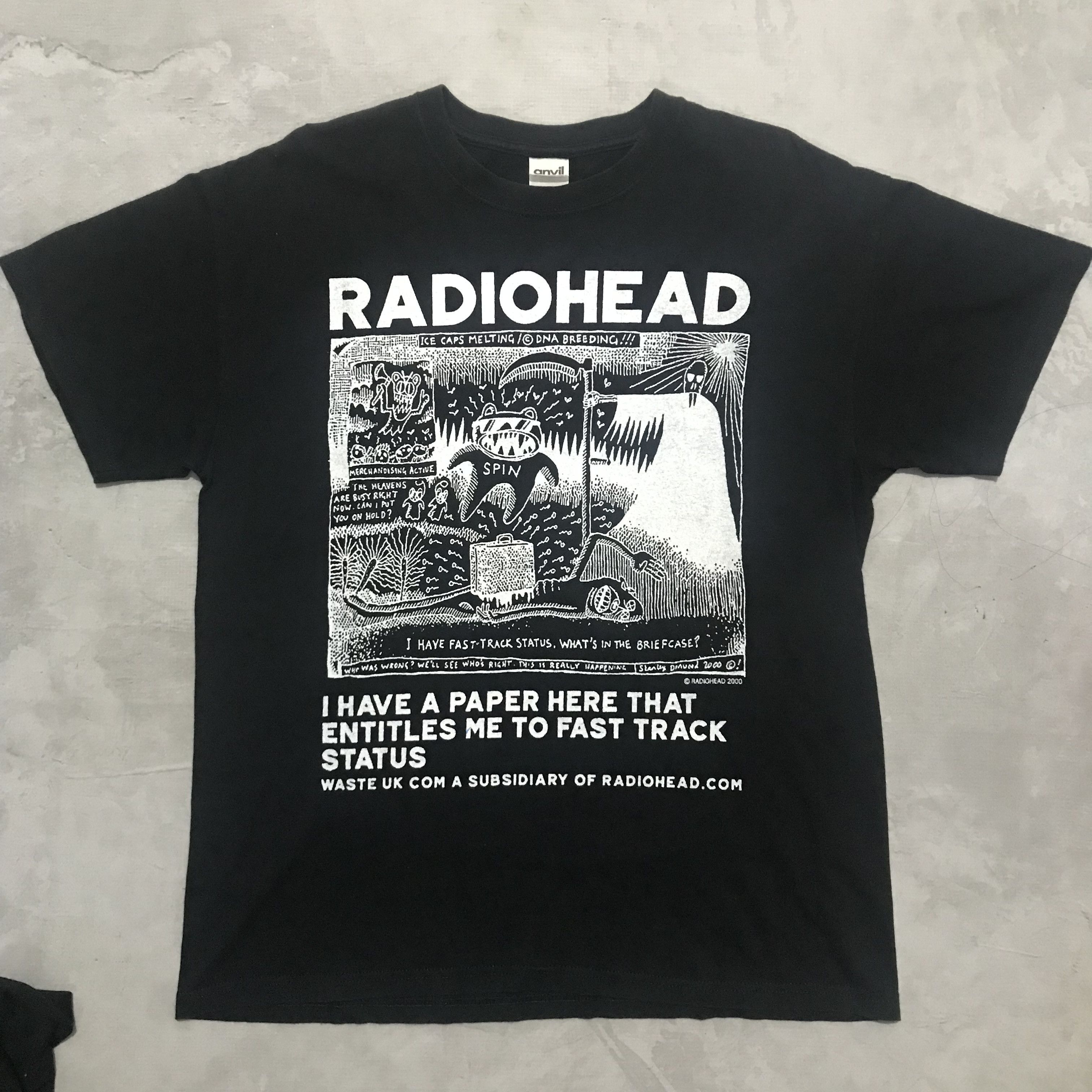 Band Tees Vintage Radiohead 2000 Size US L / EU 52-54 / 3 - 1 Thumbnail