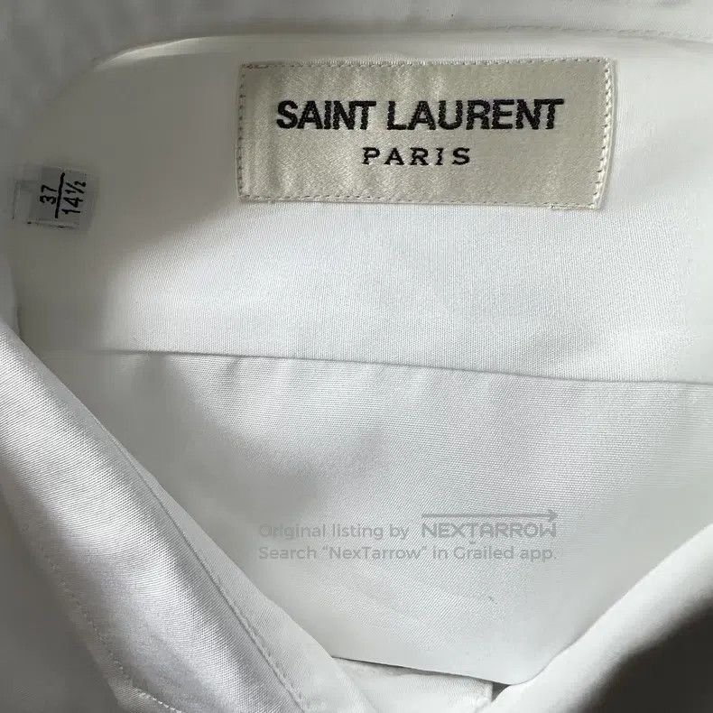Saint Laurent Paris Saint Laurent Paris size 37 White shirt Size US XS / EU 42 / 0 - 2 Thumbnail