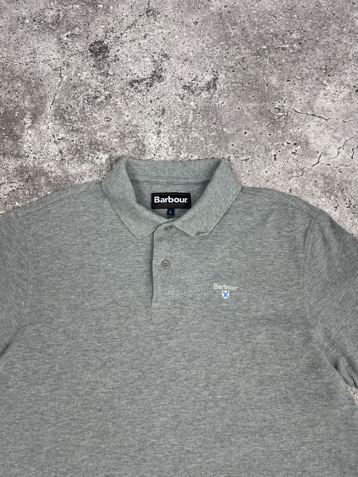 Barbour Barbour Men's Polo Shirt Short Sleeve Size US L / EU 52-54 / 3 - 4 Thumbnail