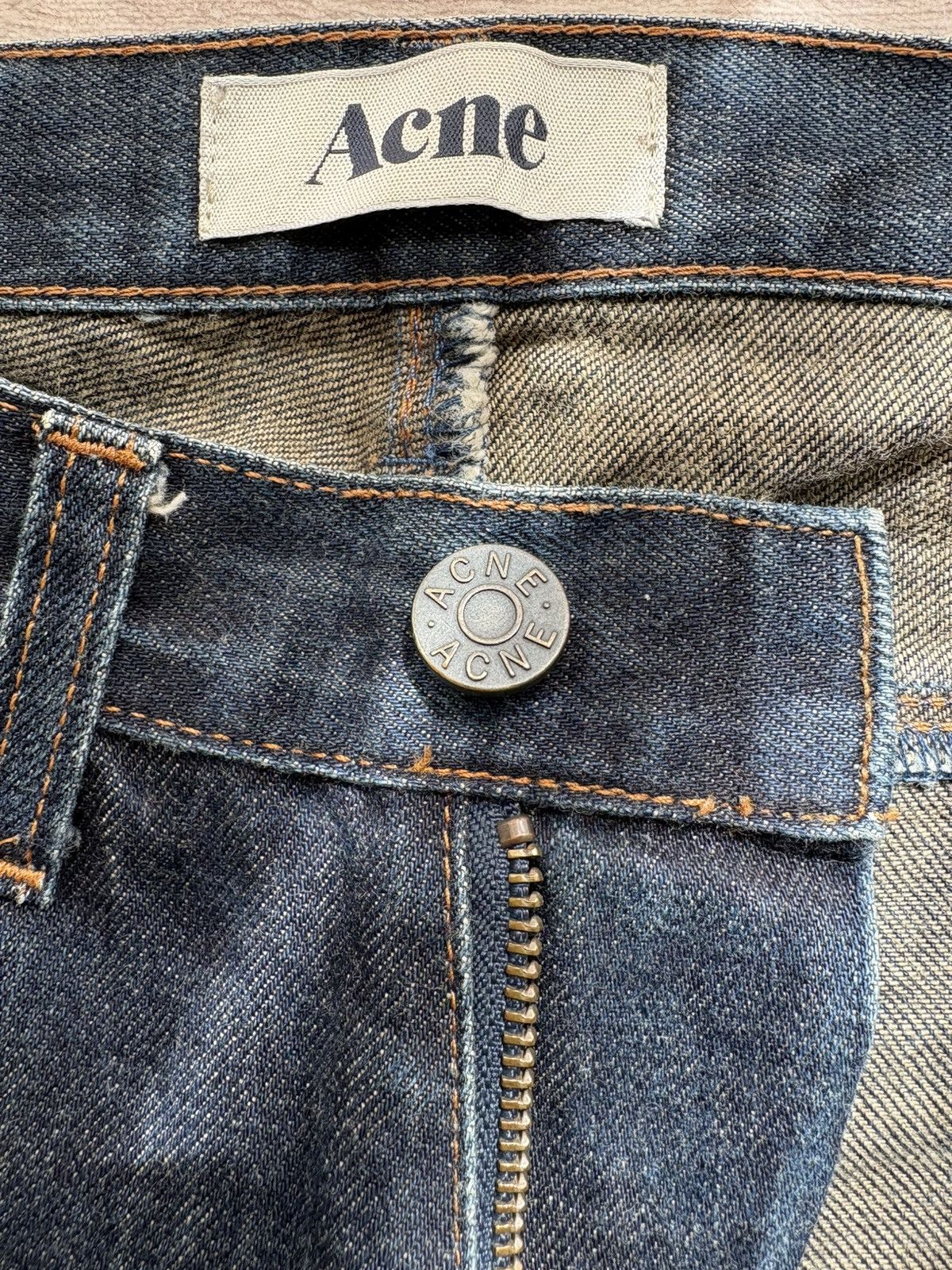 Acne Studios Acne Studios Max Raw Denim Jeans Size US 30 / EU 46 - 13 Thumbnail