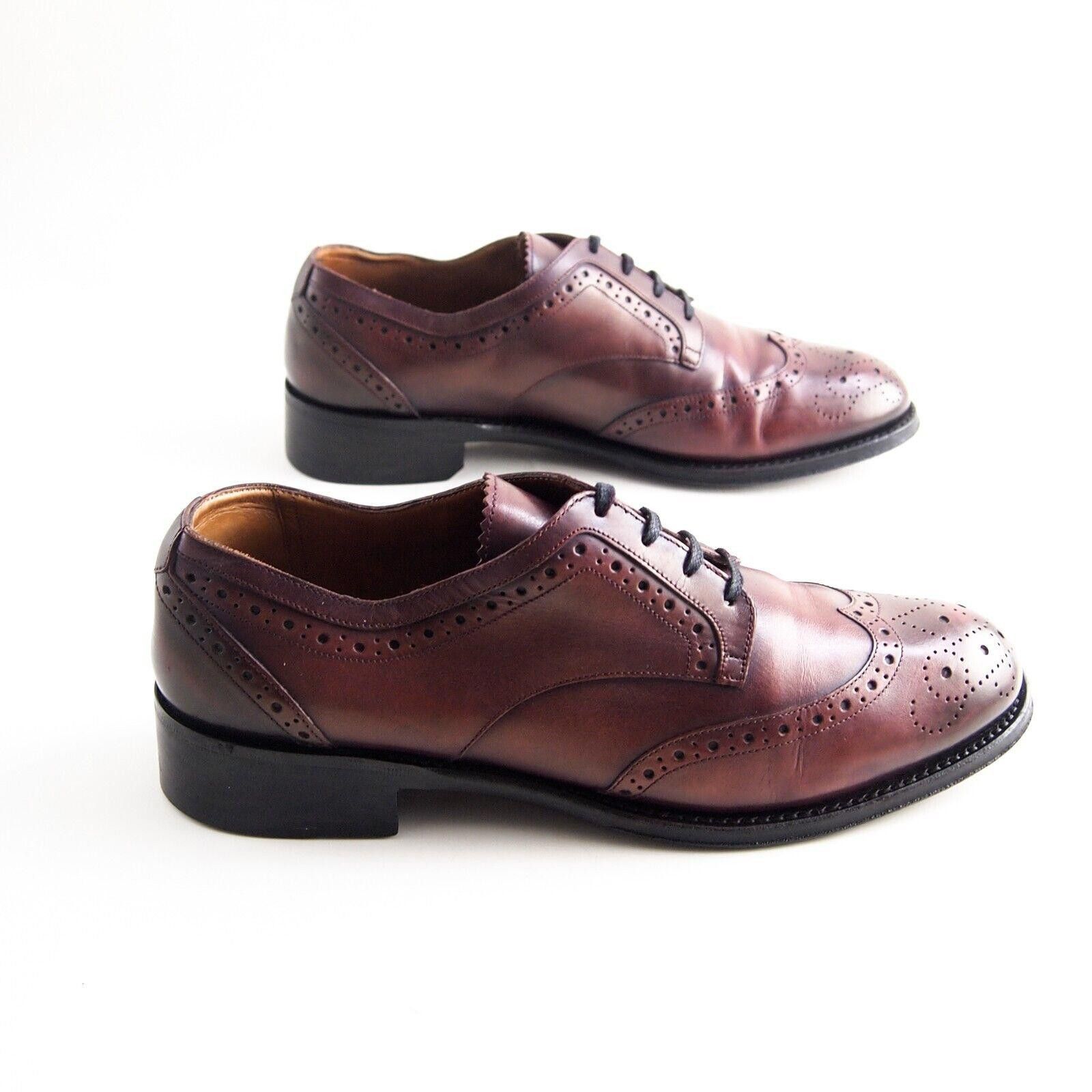 Bally Bally Baluke 25 Brogues Burgundy Womens EU 39 US 8.5 M Size US 8.5 / IT 38.5 - 4 Thumbnail