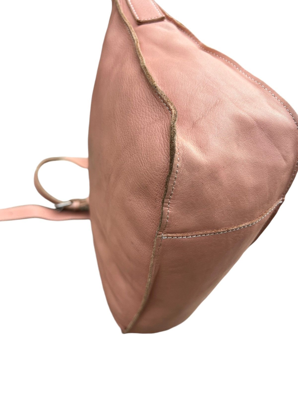 Leather Vintage Margaret Howell Scratches Patina Cowhide Leather Bag Size ONE SIZE - 13 Thumbnail