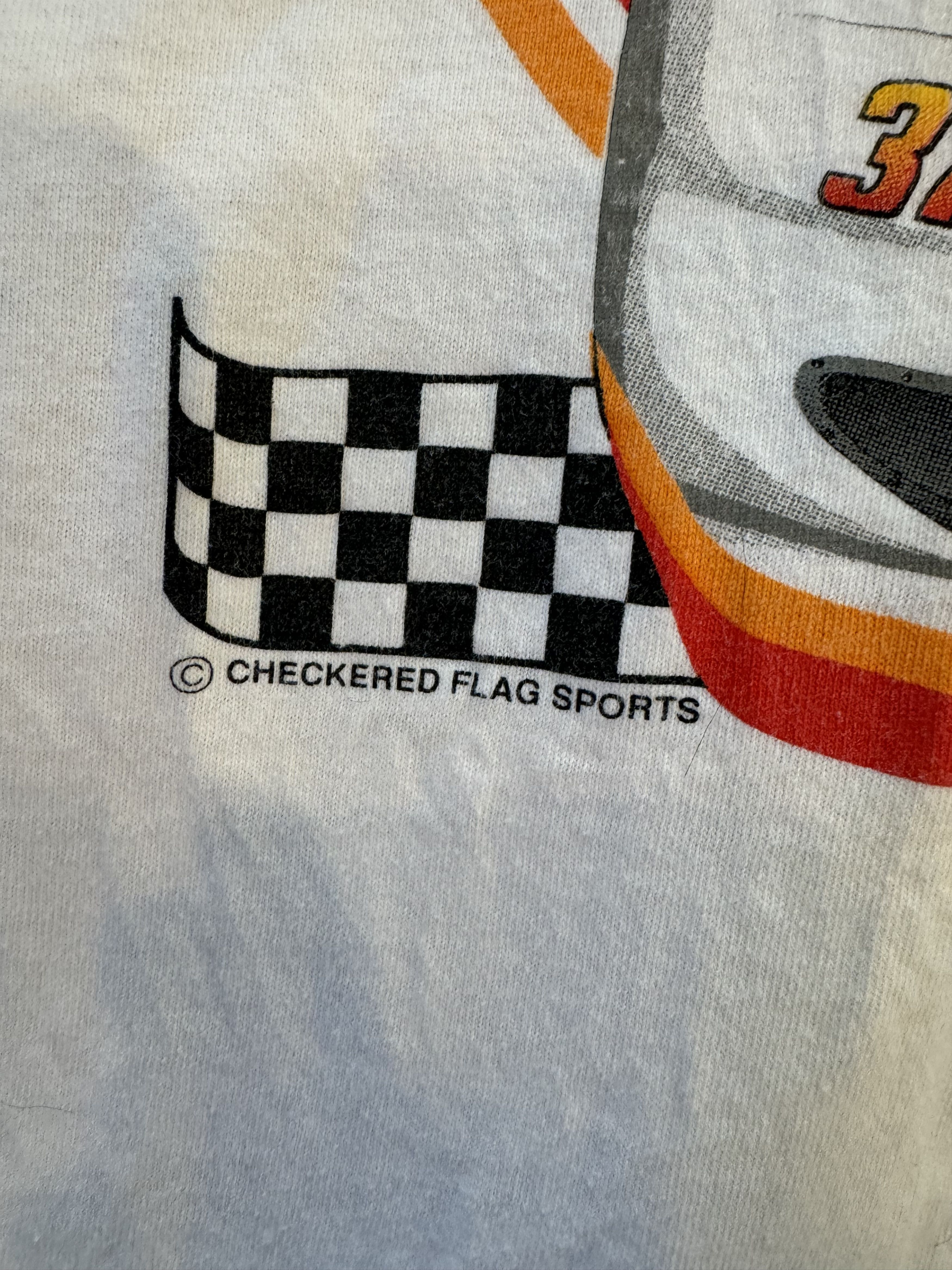 NASCAR Vintage 90s John Andretti NASCAR T-shirt Size US L / EU 52-54 / 3 - 4 Thumbnail