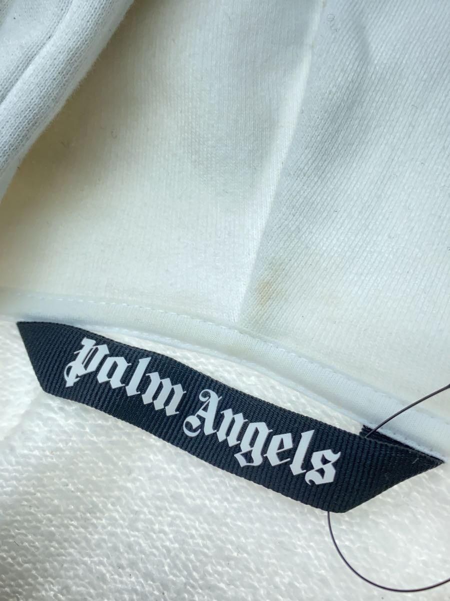 Palm Angels Palm Angels Spray Logo Print Cotton Parker White Size US XXL / EU 58 / 5 - 3 Thumbnail