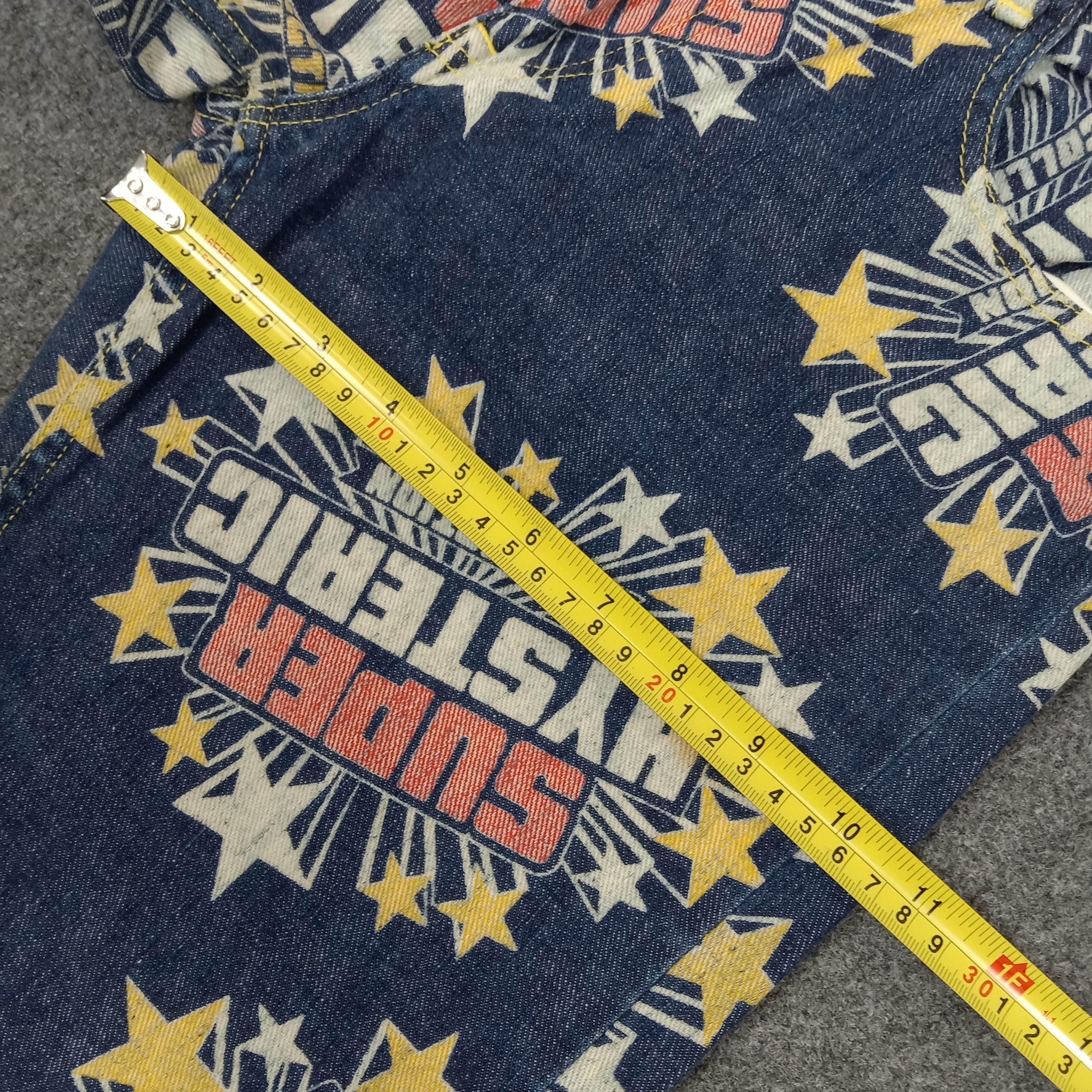 Hysteric Glamour Hysteric Glamour Japanese Art Overprint Denim Jeans C235N23 Size US 29 - 11 Thumbnail