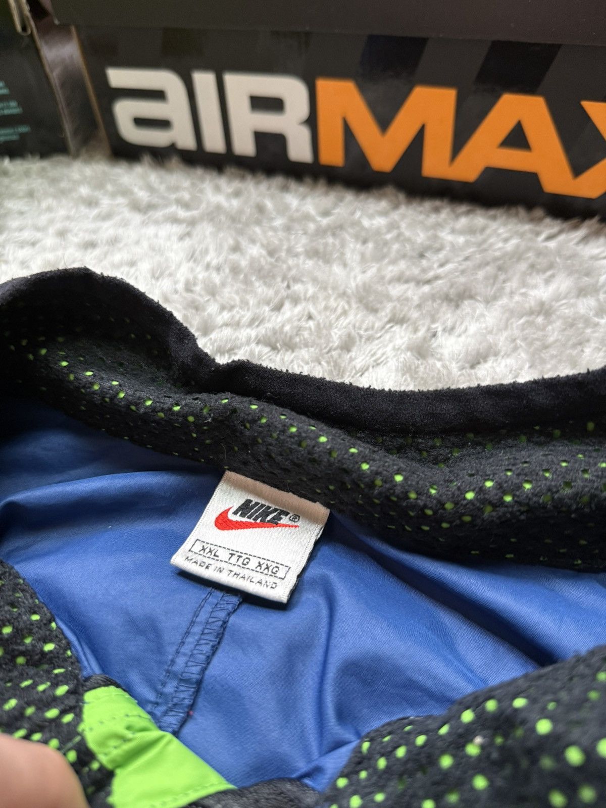 Nike 90s Nike Jacket Vintage Retro Nylon Logo Swoosh Drill Y2K Size US XL / EU 56 / 4 - 6 Thumbnail