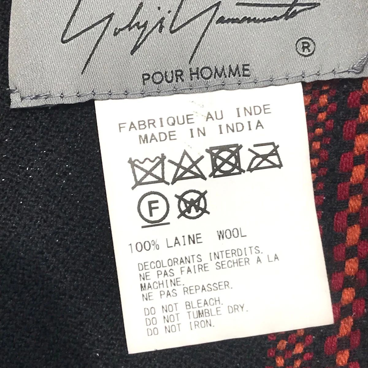 Yohji Yamamoto Yohji Yamamoto pour homme 23AW stall Size ONE SIZE - 3 Thumbnail
