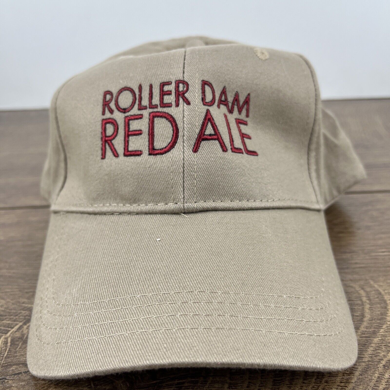 Other Tan Roller Dam Red Ale Hat Brown Hat Adjustable Adult Size H Size ONE SIZE - 3 Thumbnail