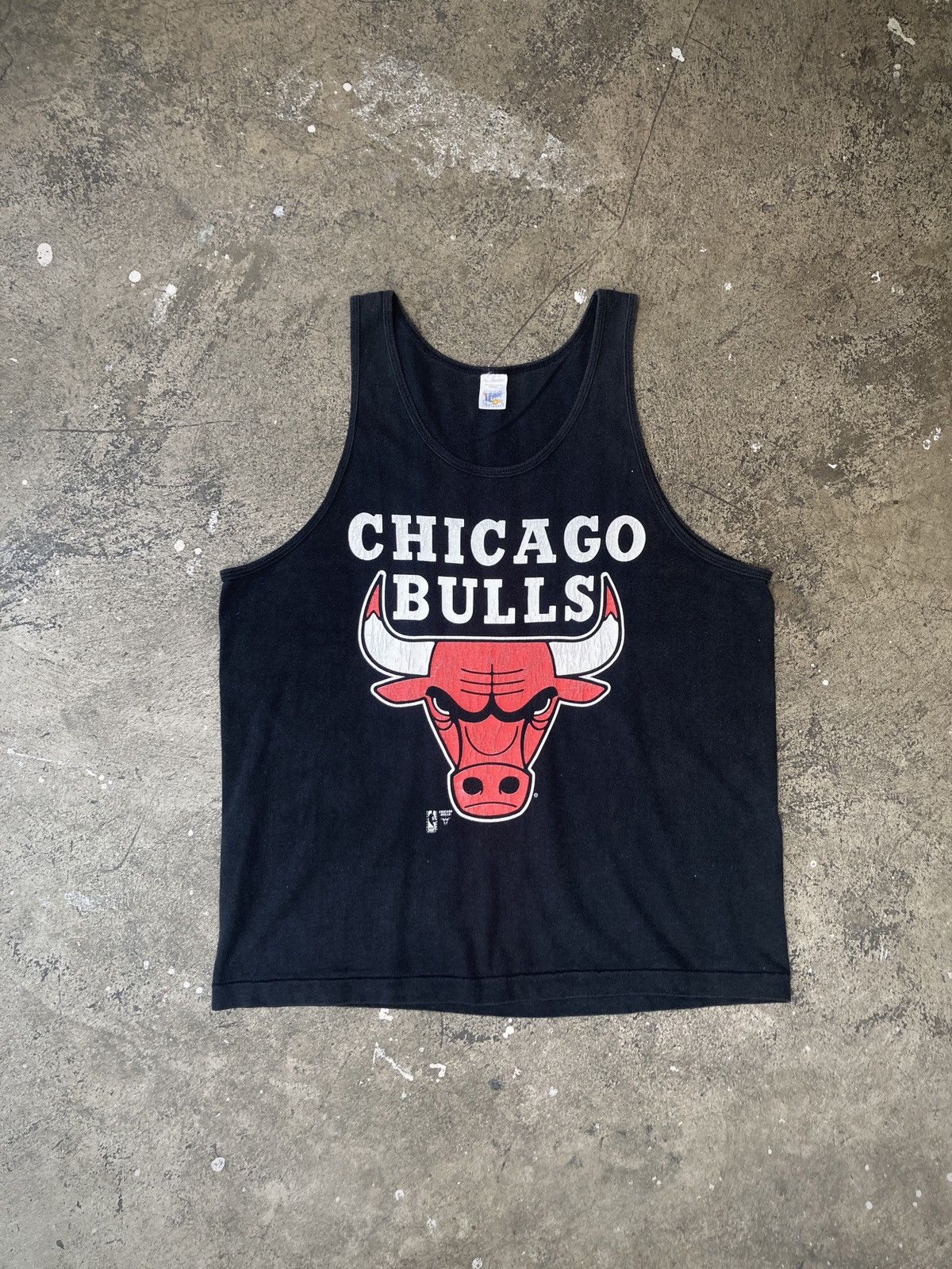 NBA × Vintage Vintage 90s Chicago Bulls Tank Top Size US XL / EU 56 / 4 - 1 Thumbnail