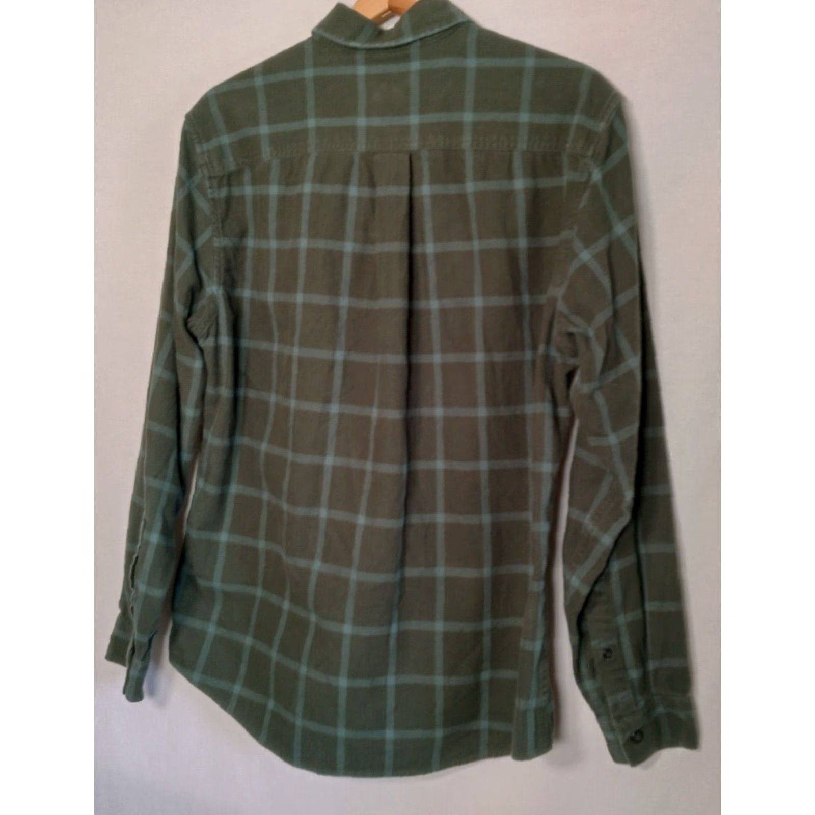 Eddie Bauer VINTAGE Eddie Bauer Flannel Shirt M Green Plaid Button-Down Cotton Workwear Men's Medium, Classic Fit, Fall/Winter, flannel shirt, workwear Size US M / EU 48-50 / 2 - 2 Thumbnail