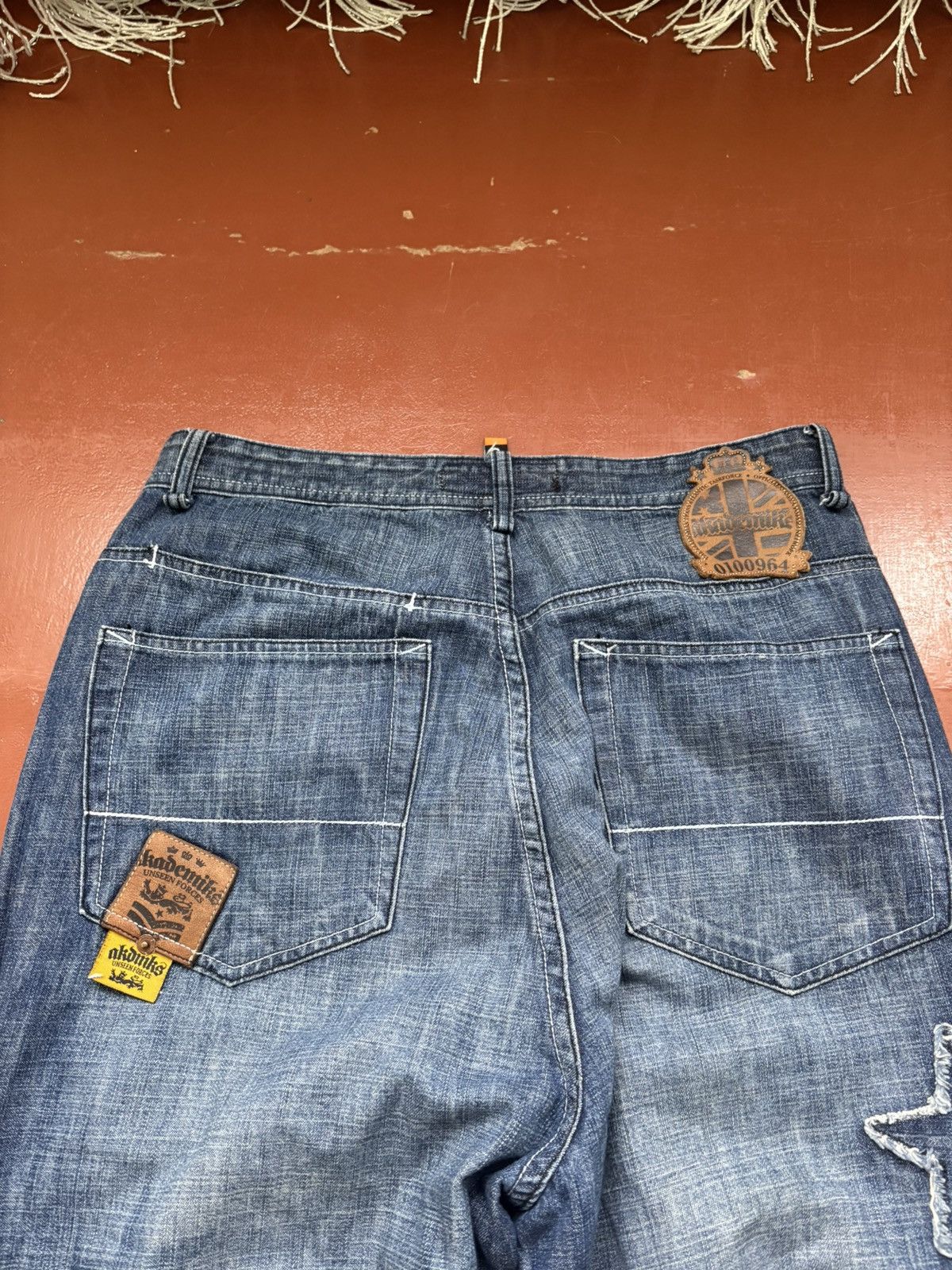 Akademiks Vintage Akademiks Y2K Rap Denim SK8 Size US 32 / EU 48 - 4 Thumbnail