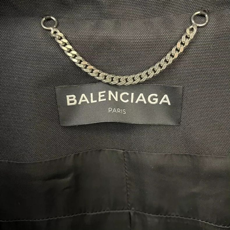 Balenciaga Balenciaga Solid color zipper Parker coat Size US S / EU 44-46 / 1 - 4 Thumbnail