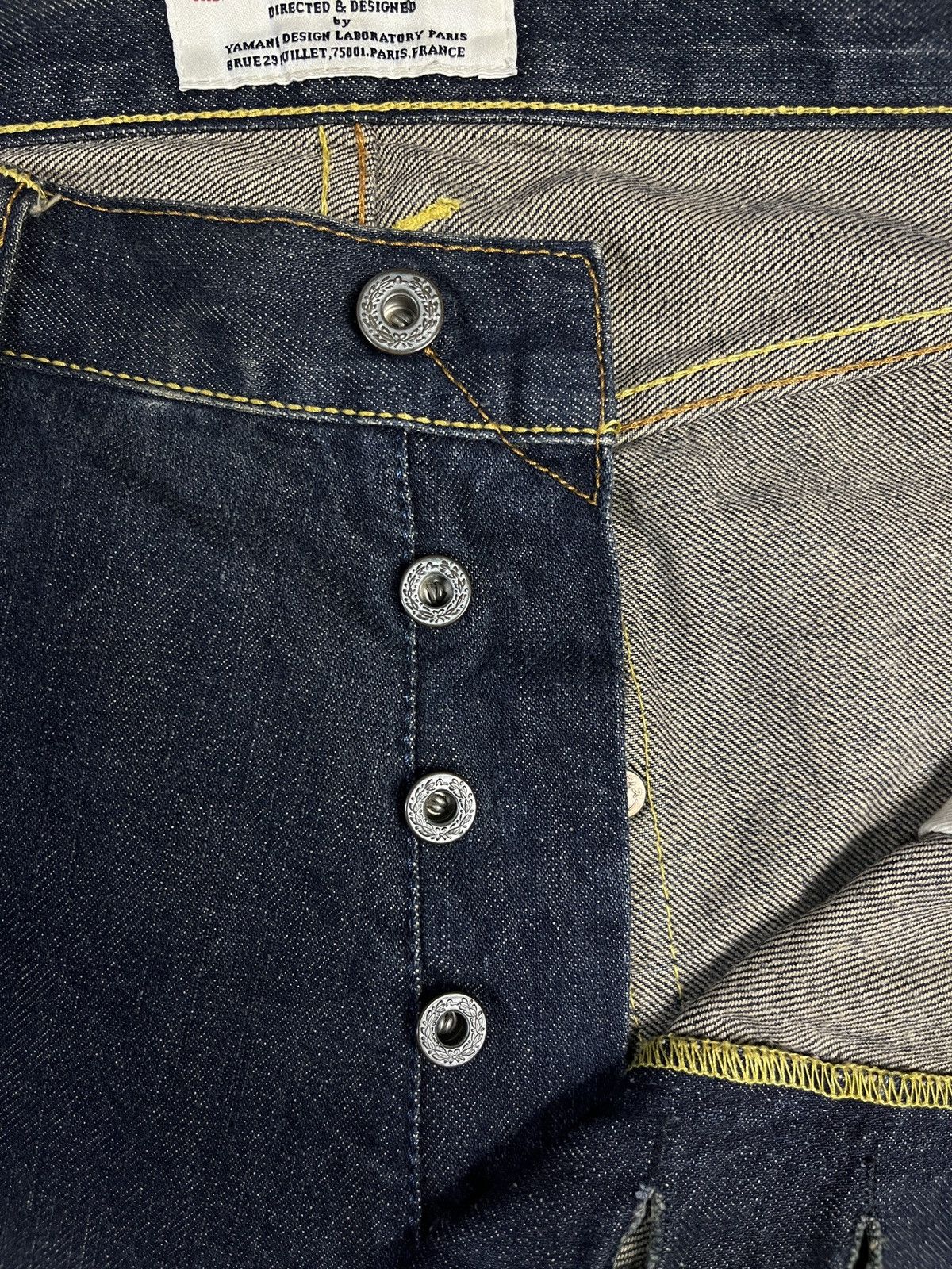 Evisu Rare Evisu Yamane Paris Distressed Selvedge Jeans Size US 36 / EU 52 - 14 Thumbnail
