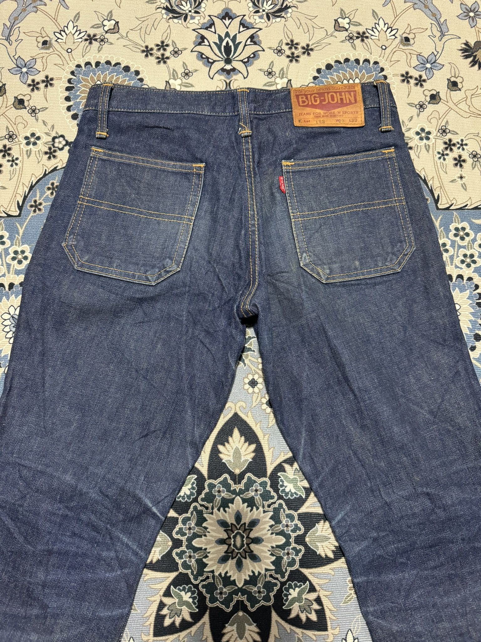 Big John × Japanese Brand × Vintage Vintage Flare Big John Bush Pants Jeans Kapital Size 29" - 5 Thumbnail