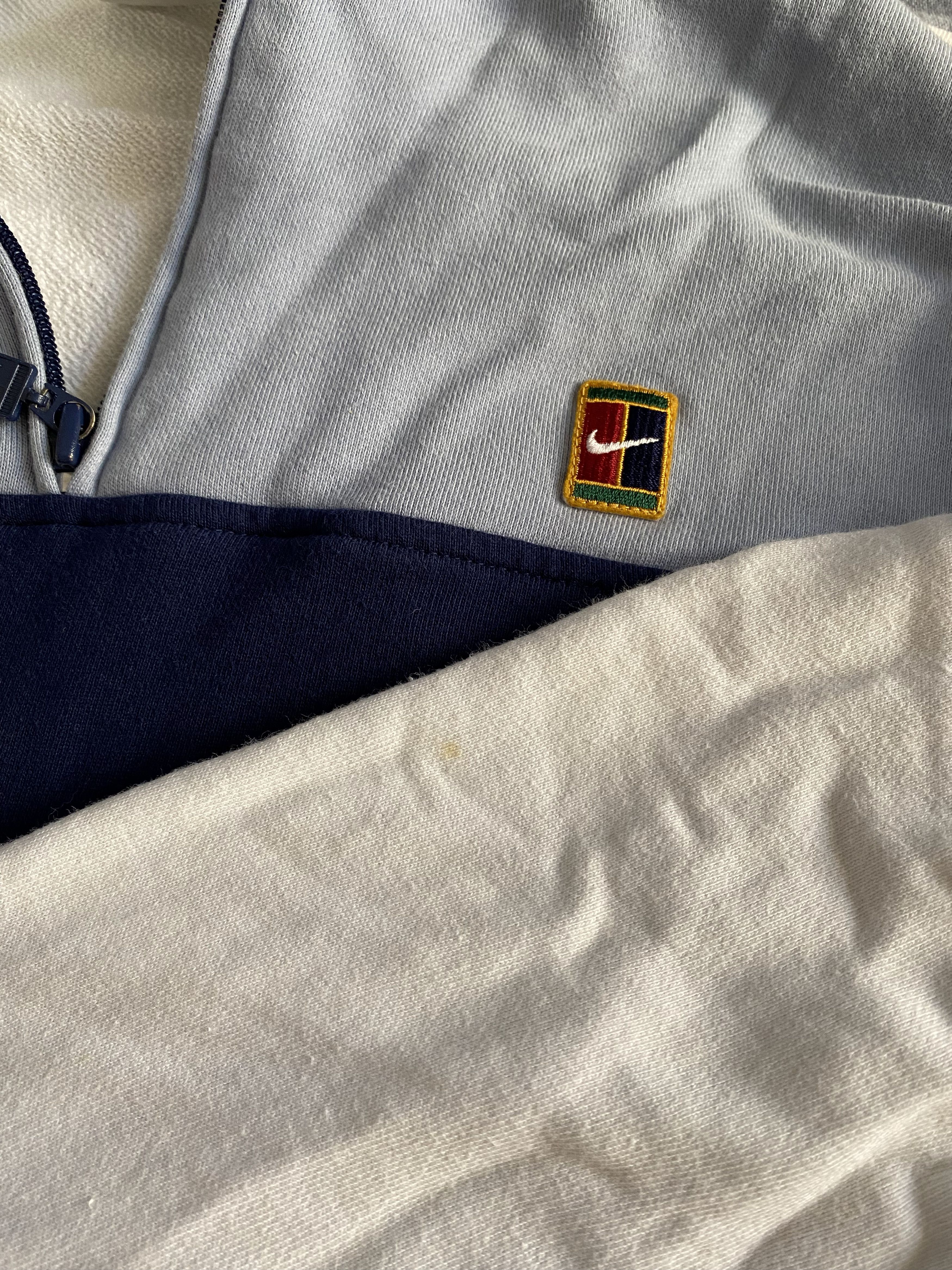 Nike Nike tennis quarter zip-up sweatshirt vintage 90s Size M / US 6-8 / IT 42-44 - 6 Thumbnail