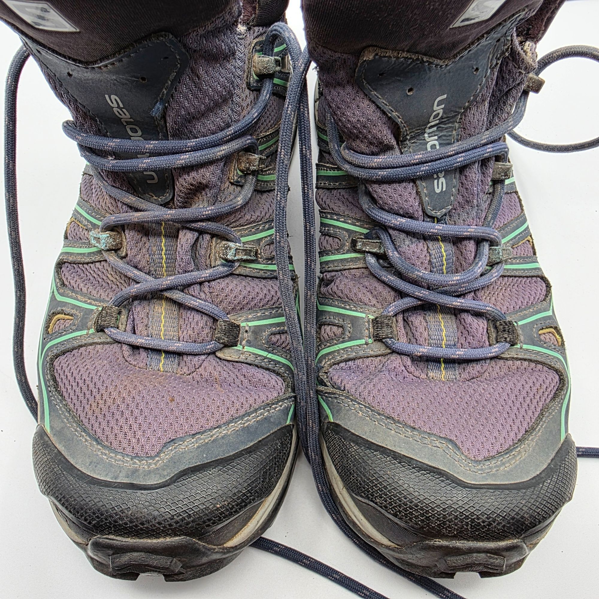 Salomon Salomon X Ultra Mid 2 GTX Womens Size 9 Hiking Shoes Camping Size US 9 / IT 39 - 10 Thumbnail