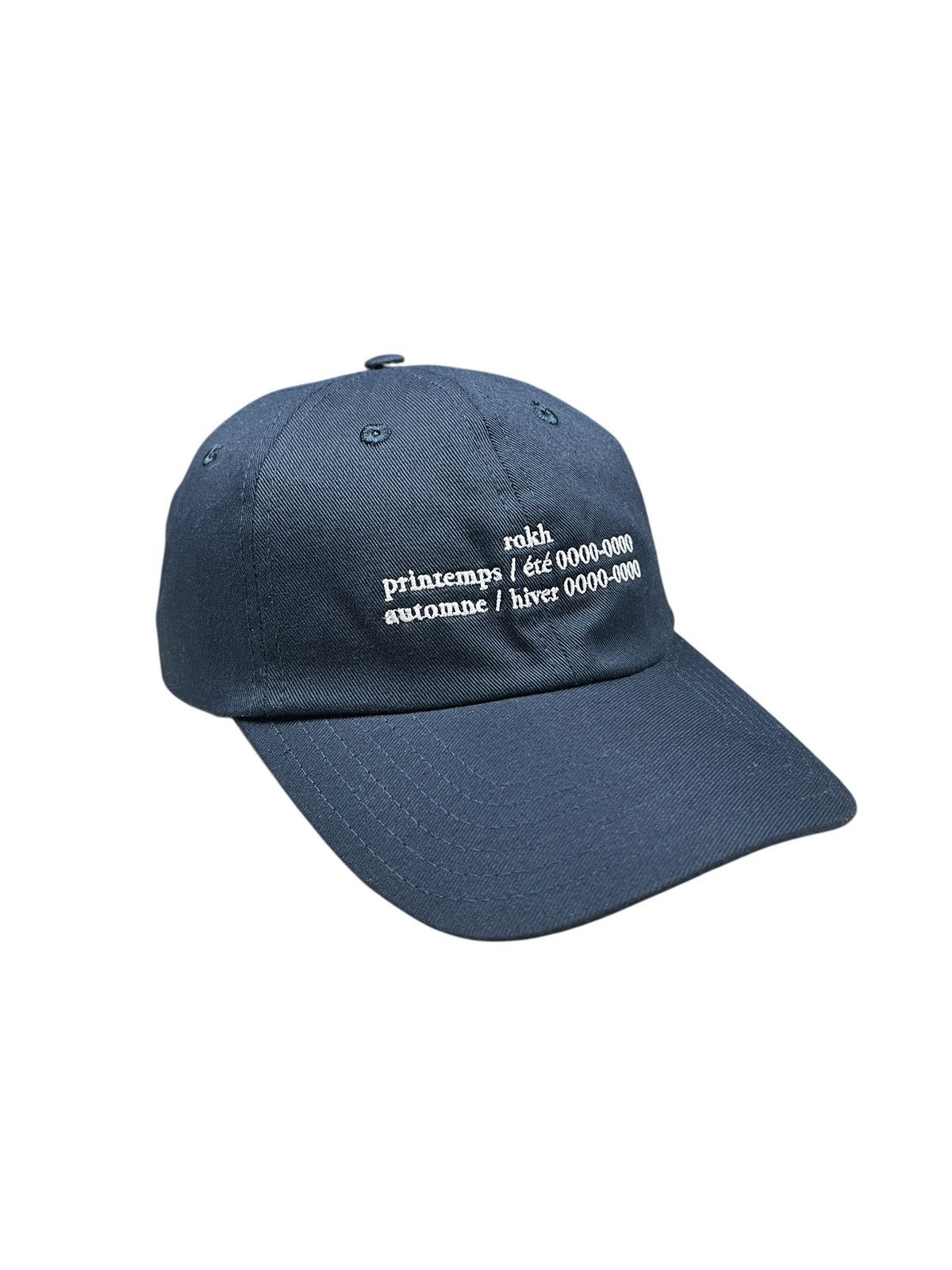 rokh Fall 2022 Rokh Embroidered Logo Cap Size ONE SIZE - 4 Thumbnail