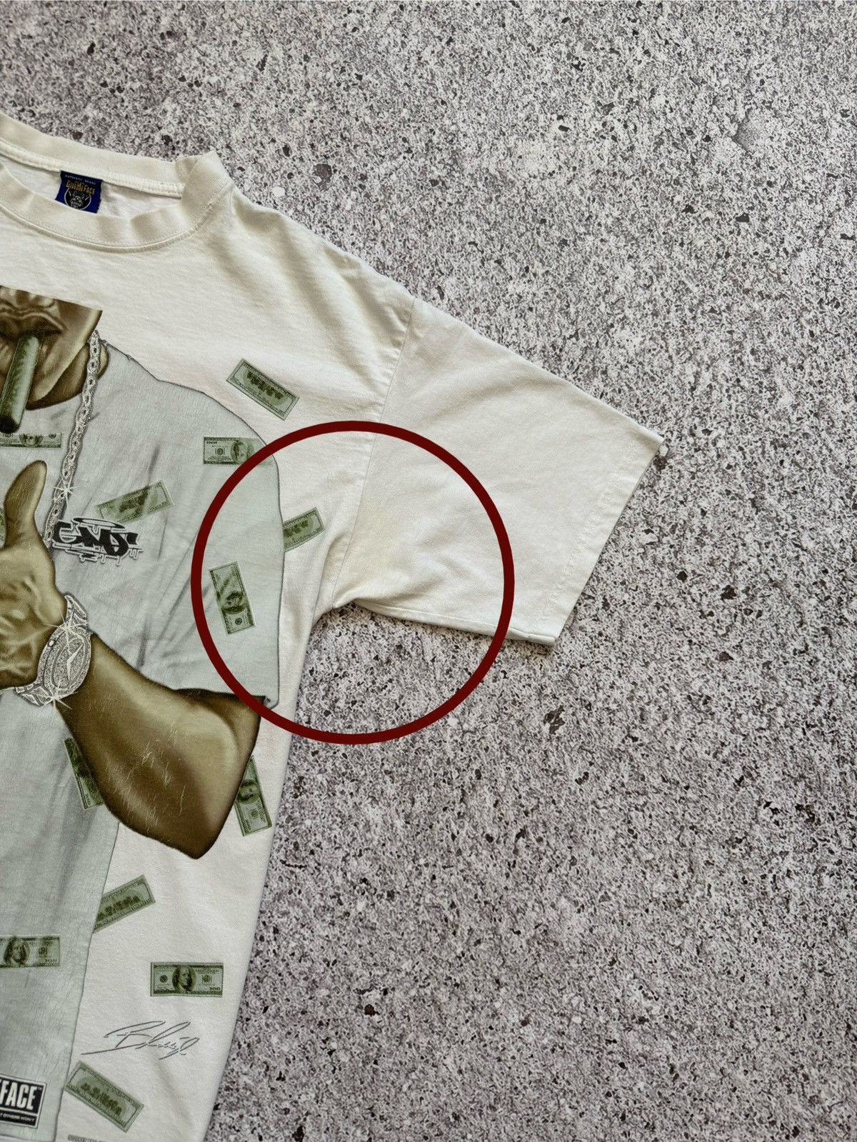 Affliction × Rap Tees × Vintage Vintage 2007 Give Me Face 2Pac Hip Hop Rap T-Shirt Size US XL / EU 56 / 4 - 12 Thumbnail